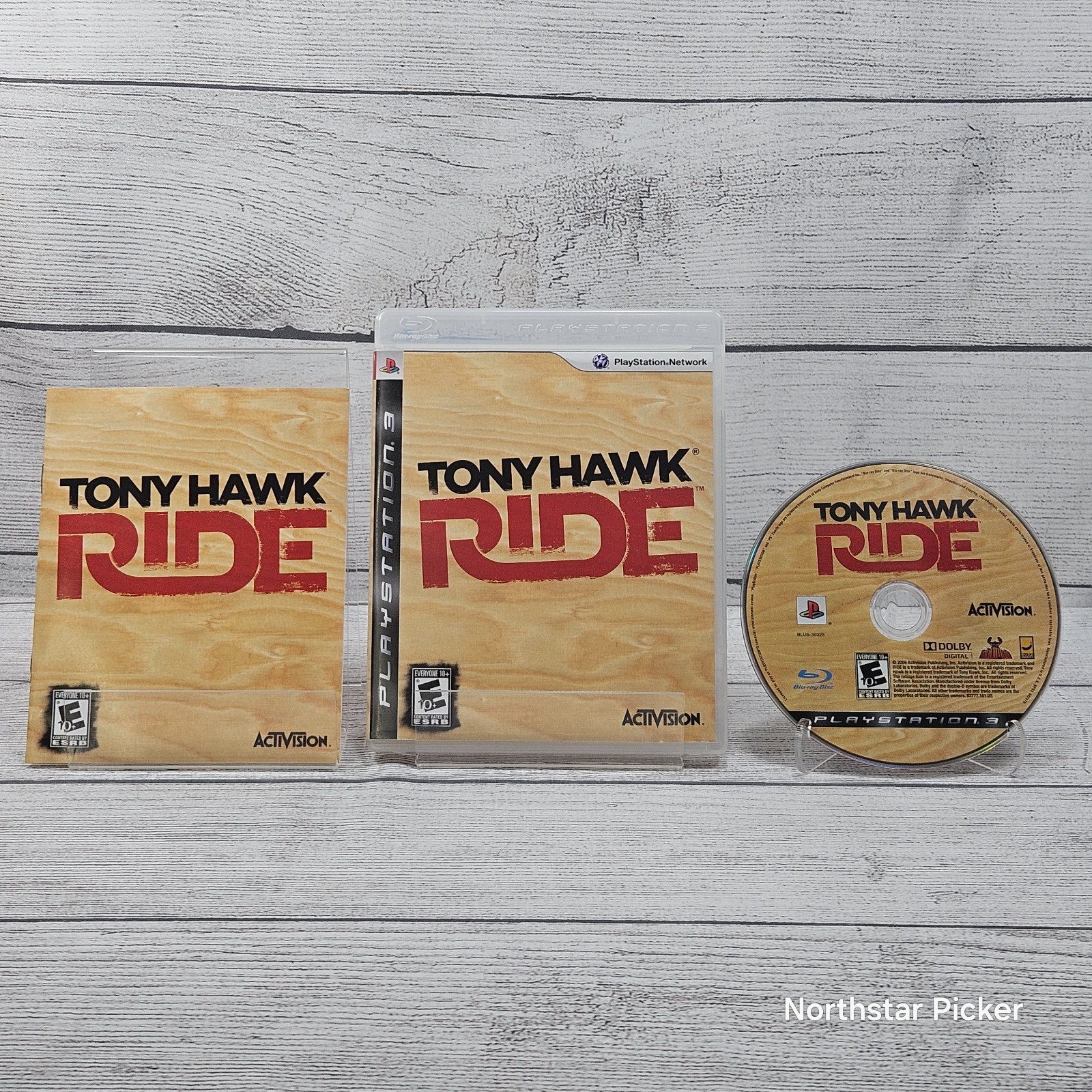 Tony Hawk: Ride [Not for Resale] (PS3, 2009) w/ Manual No Dongle | CIB | Tested