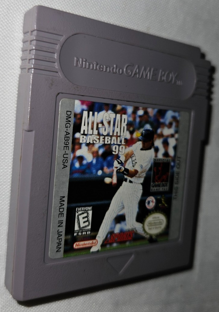 All-Star Baseball ’99 Cartridge Only Authentic Nintendo Game Boy USA 1998