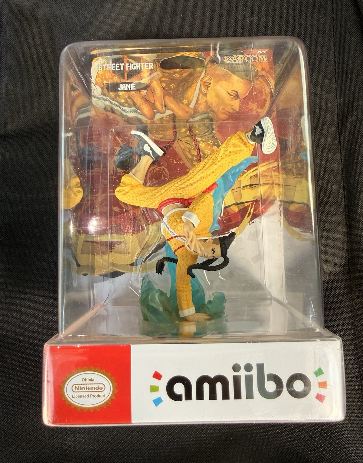 Street Fighter Jamie Amiibo Official Nintendo Sealed Capcom 2024