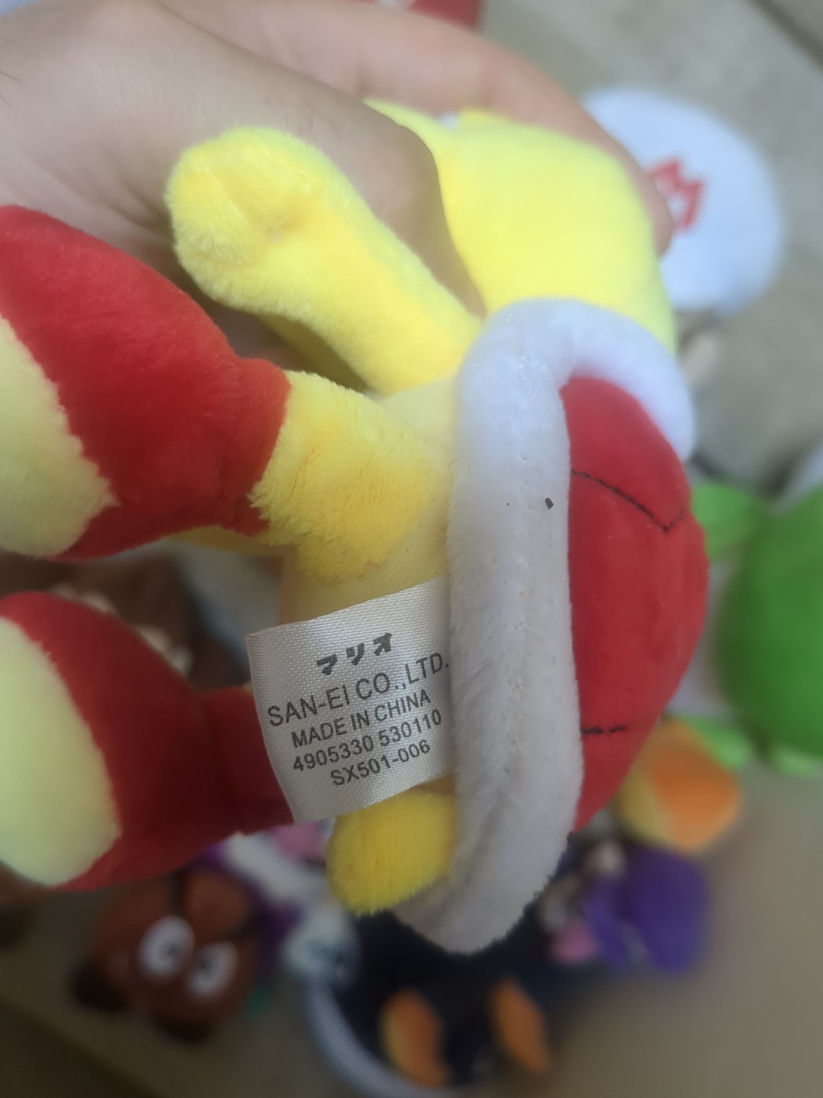 Nintendo Super Mario Plush Rare Japan Prize Toys All Star 2011 Yoshi Donkey Kong