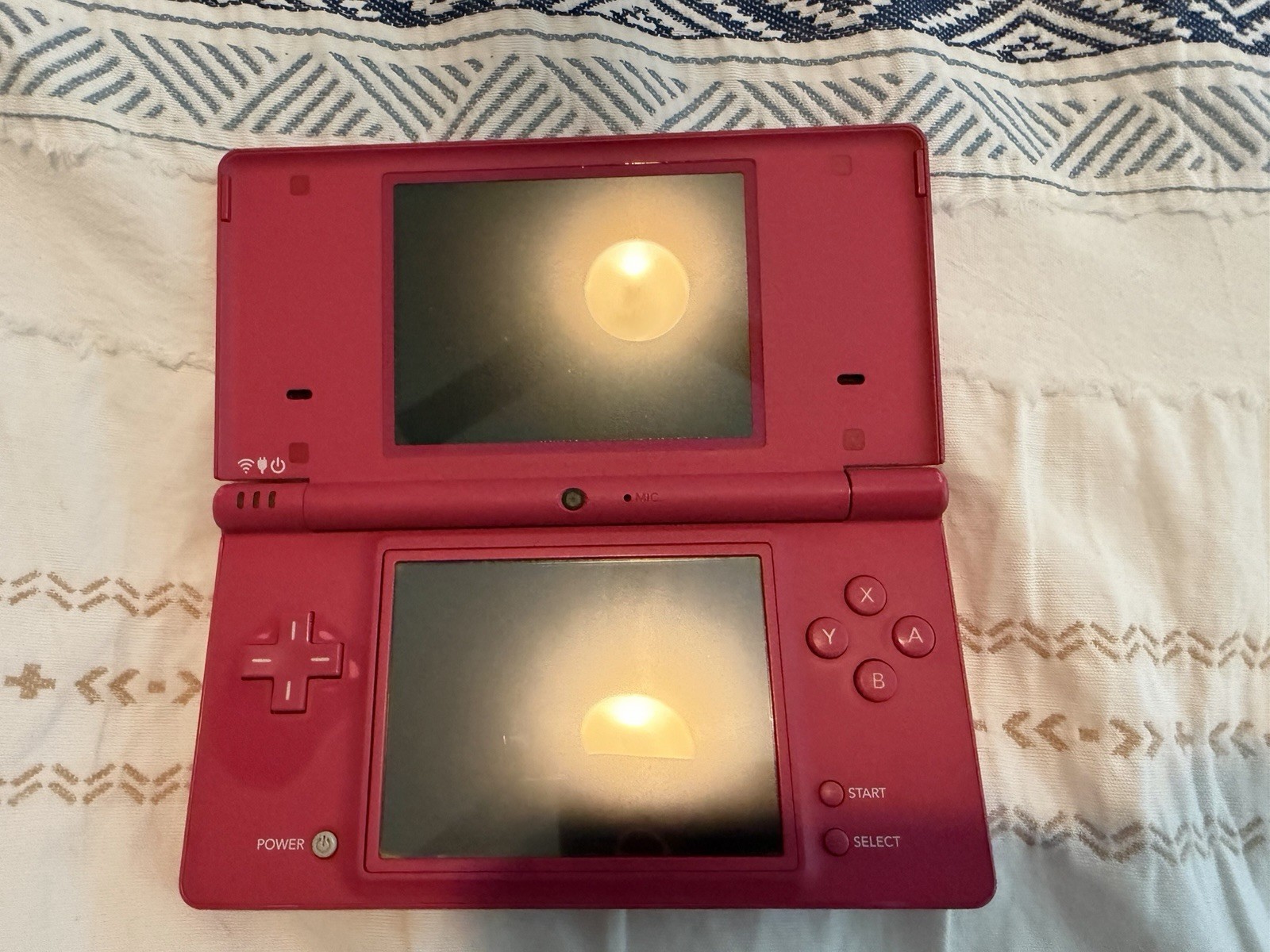 Nintendo DSi TWL-001(JPN) Pink Handheld Console NTSC-J Wi-Fi Mic 256MB 2008