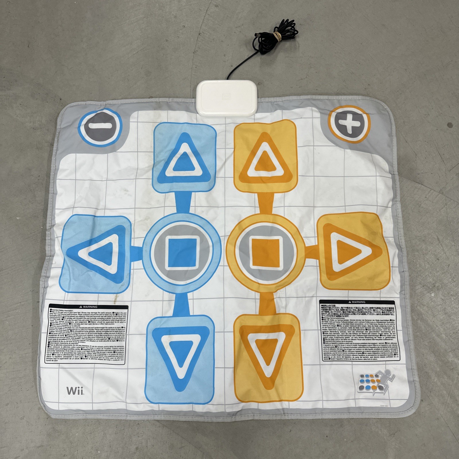Nintendo Wii Bandai Namco BC-001 Dance Dance Revolution Pad Cube DDR – Pre-owned