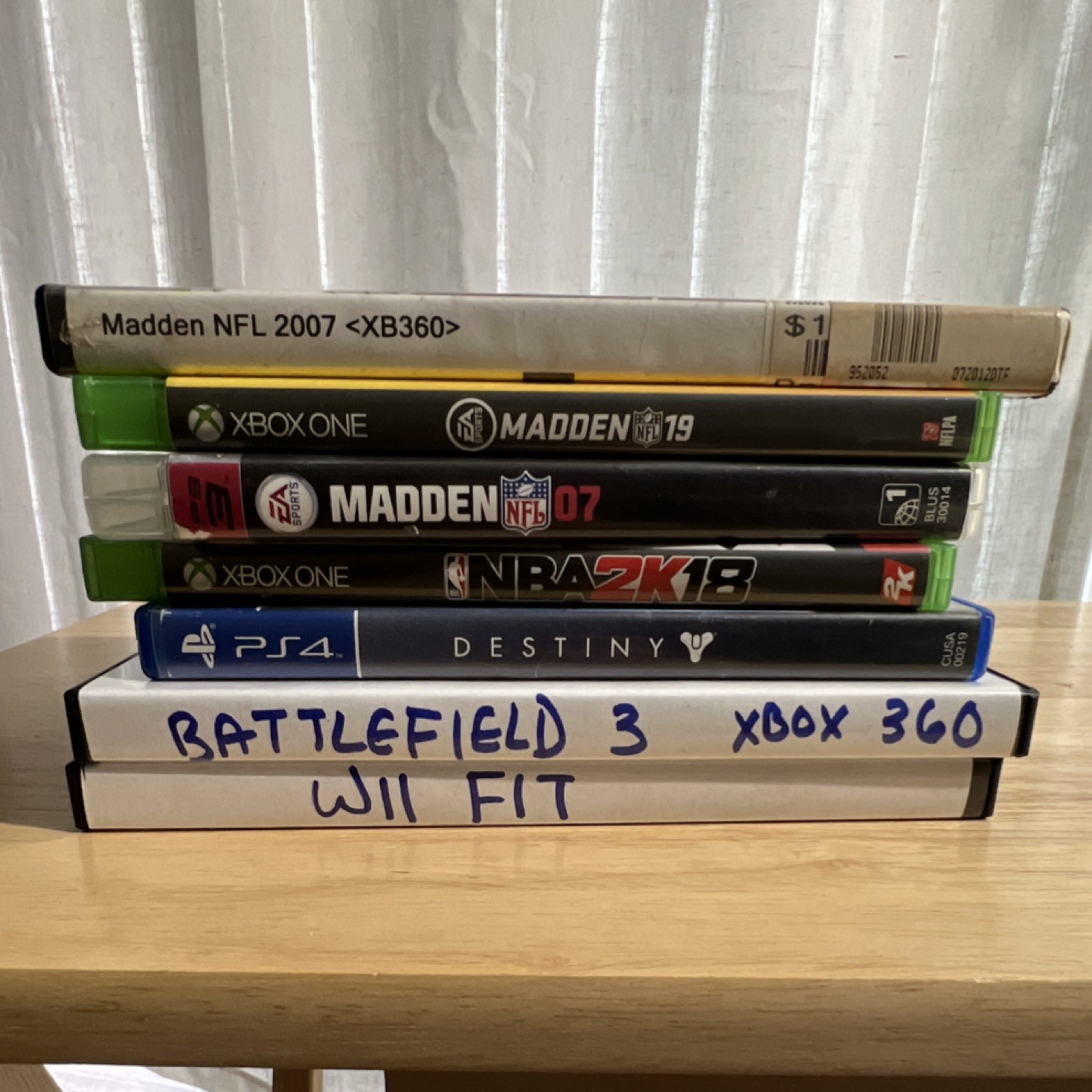 EA Sports, 2K, Bungie, Activision, Nintendo Mixed Lot Sports & Action Games
