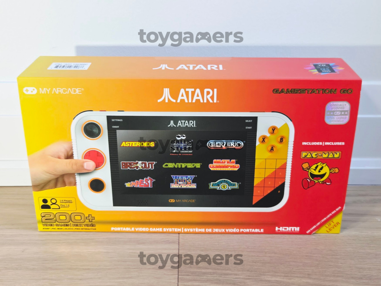 Atari Gamestation Go Portable Game Console | 200+ Built In Games | Brand New