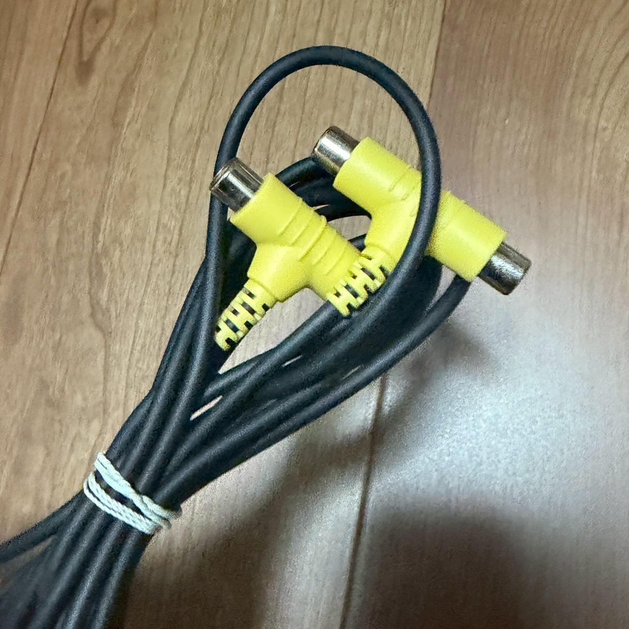 PS2 Official Guncon 2 AV Cable *Namco T-Cable* Yellow Video Cord Playstation 2