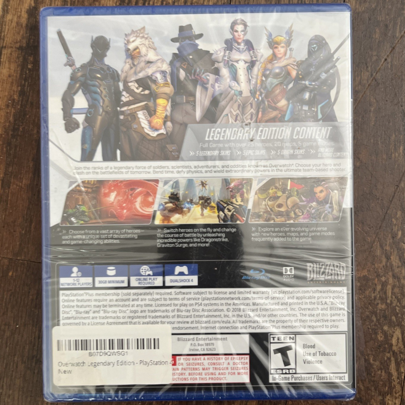 Overwatch Legendary Edition – Sony PlayStation 4 PS4 NWT Sealed