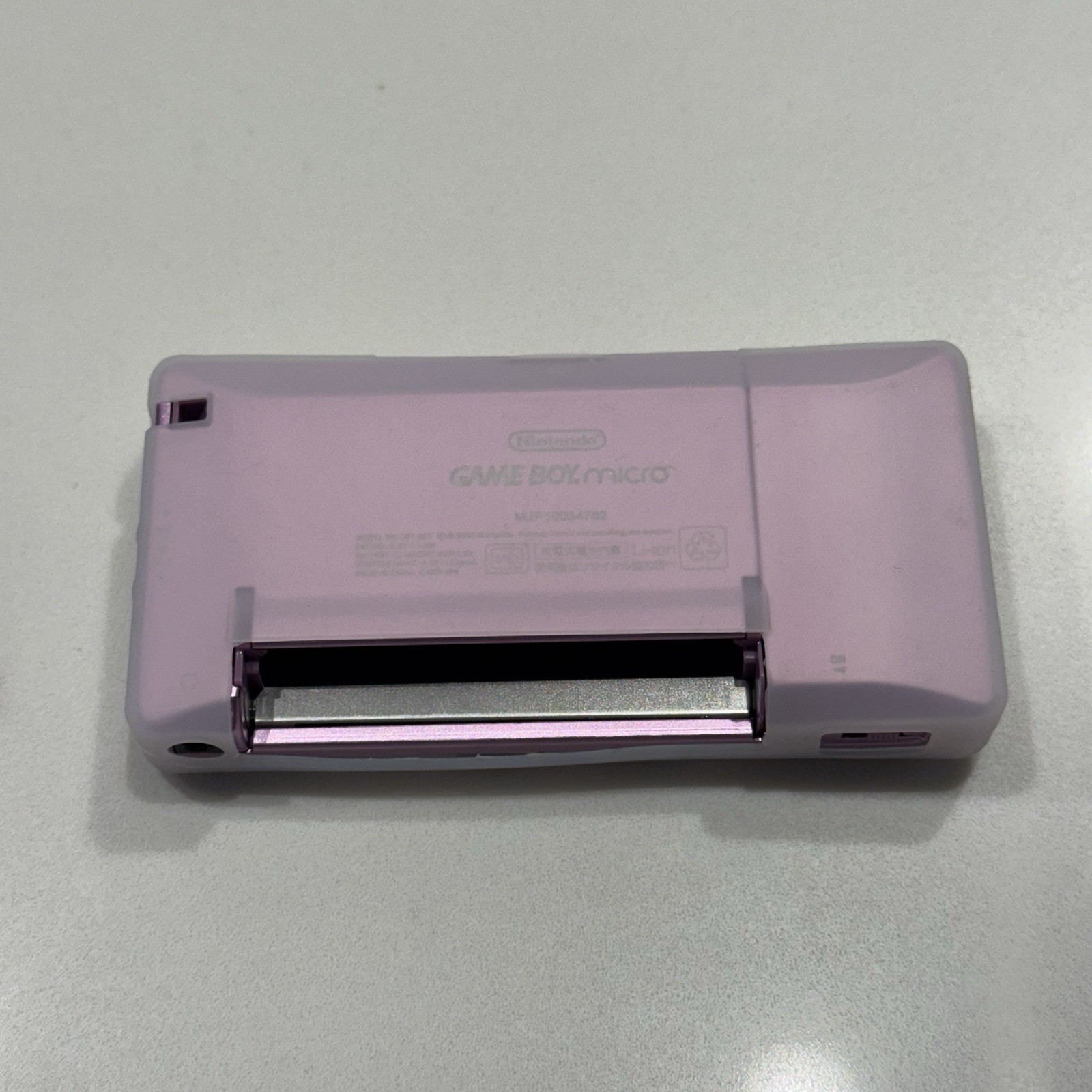 Nintendo Game Boy Micro OXY-001 Purple Console VGC Complete Box CIB OEM Charger