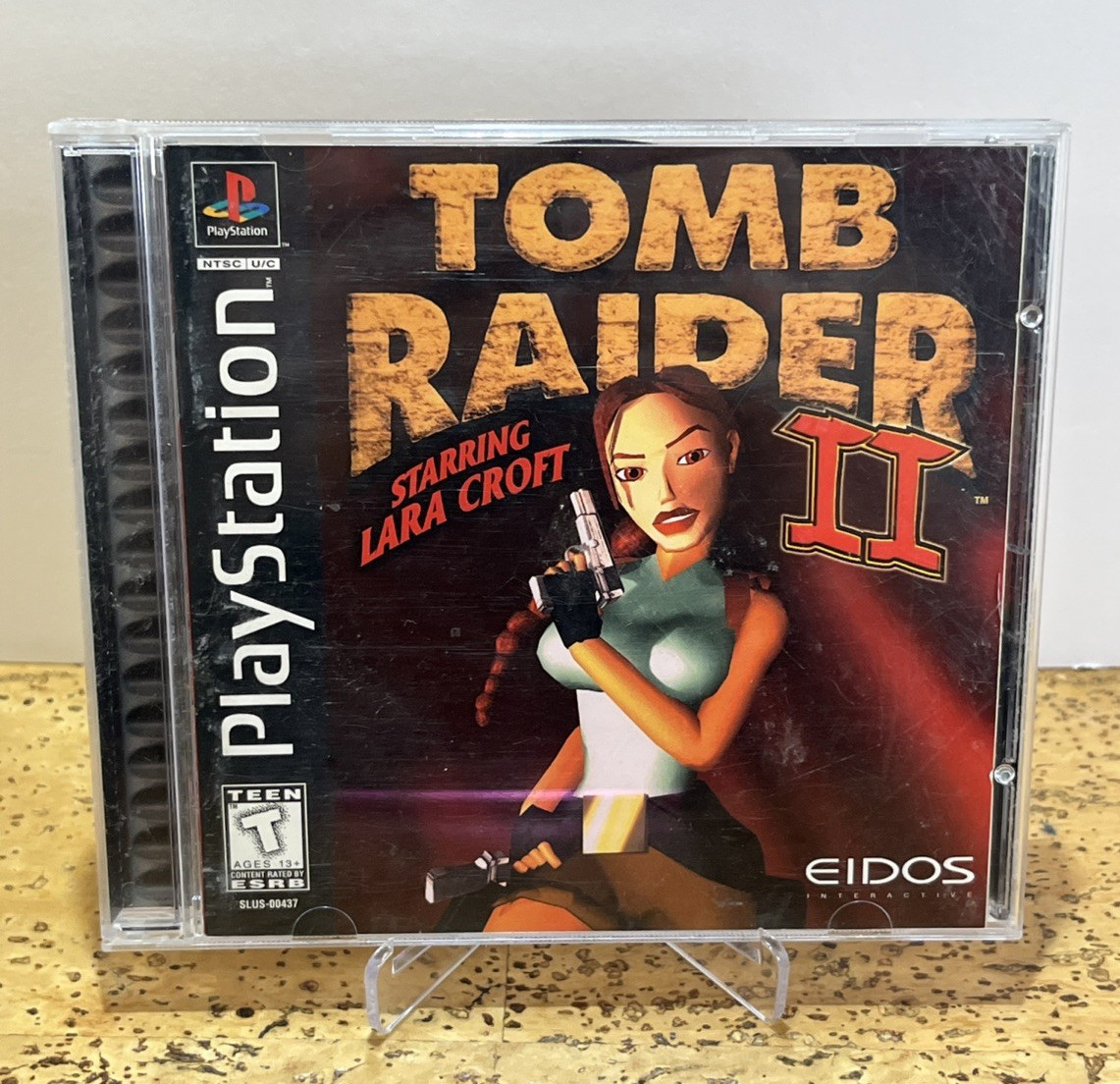 Tomb Raider II (Sony PlayStation, PS1) Complete, Tested, Reg Card, Fast Ship