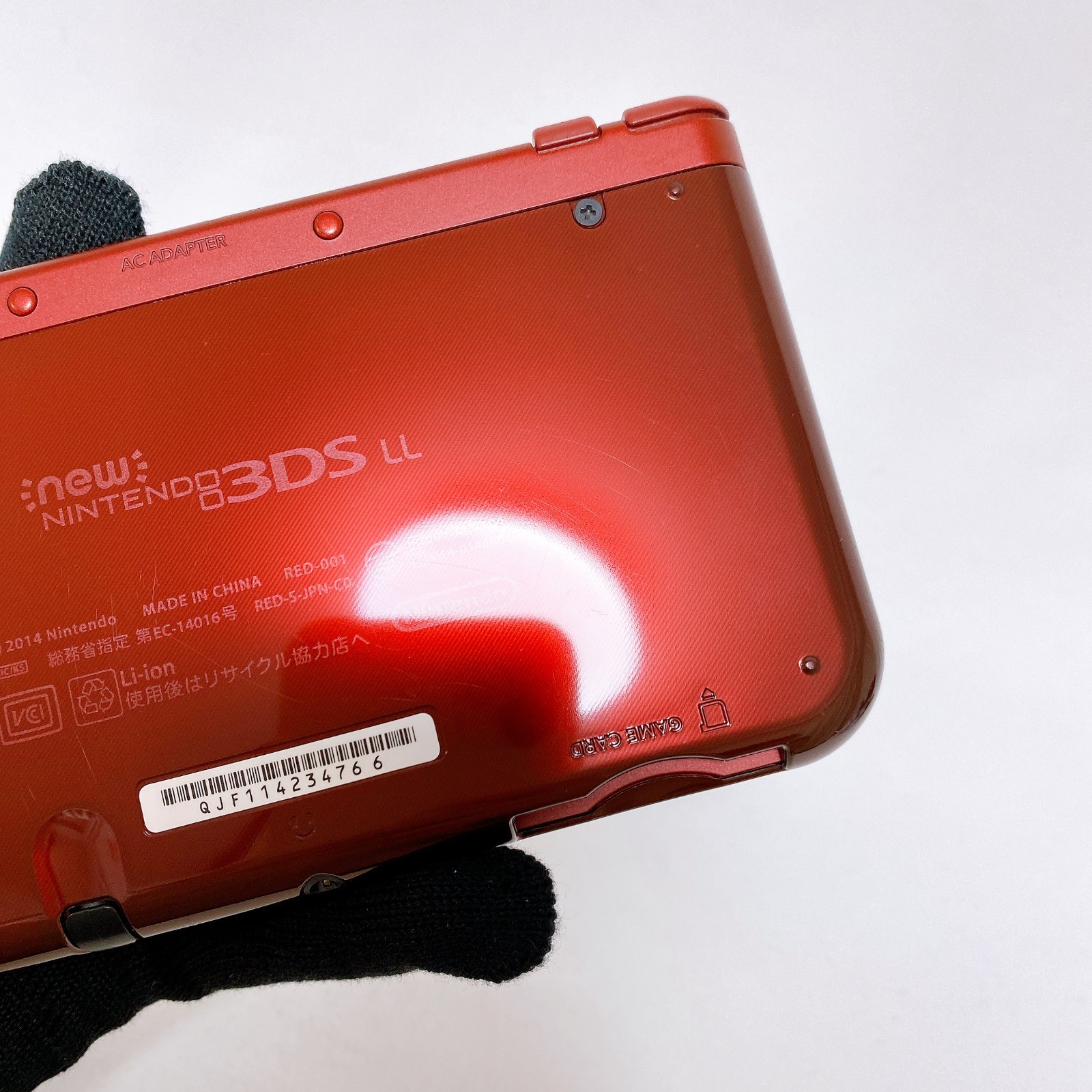【Near Mint】【Dual IPS】New Nintendo 3DS XL LL Metallic Red Japan Tested Working