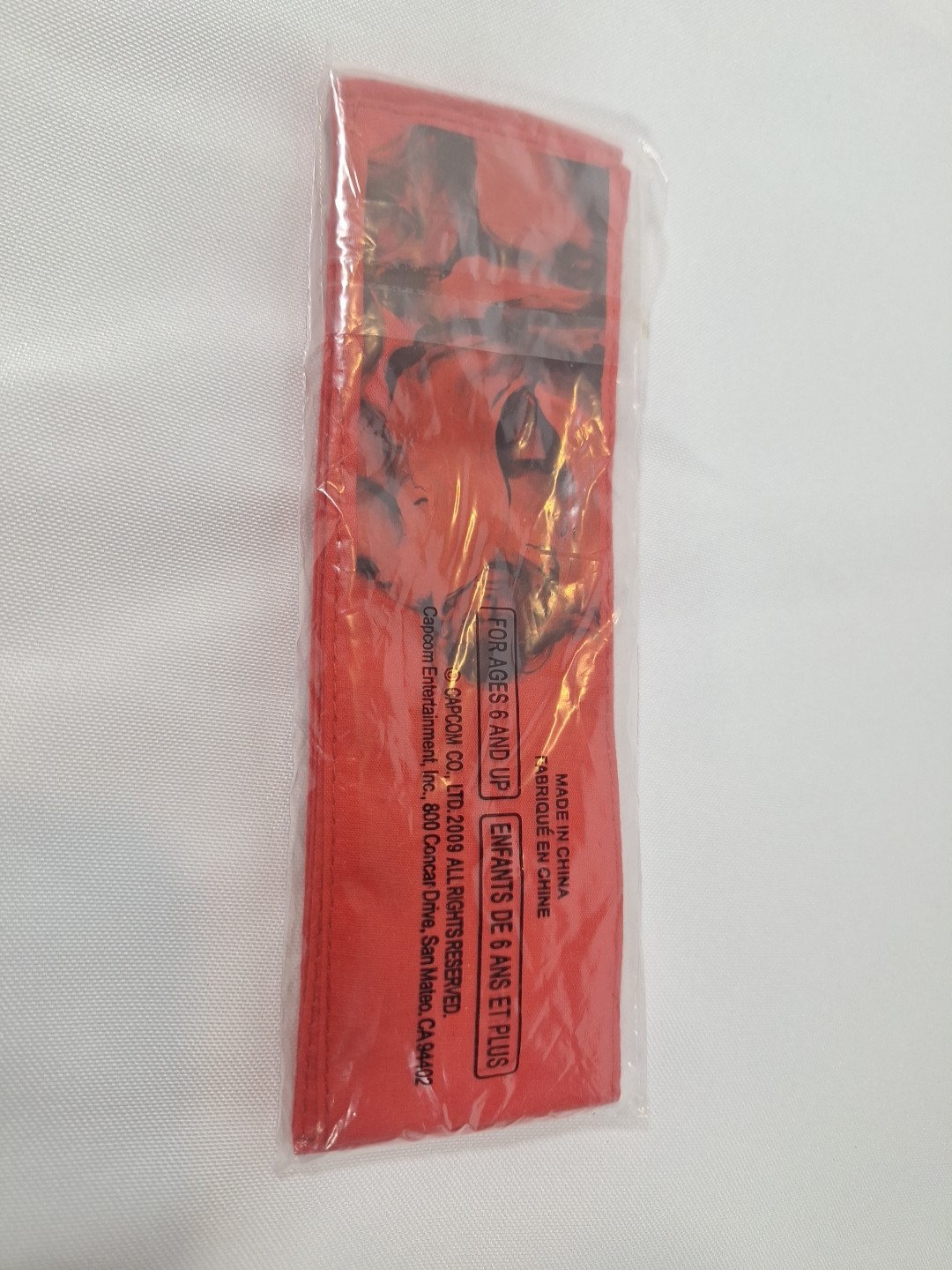 Street Fighter 4 Collectible RYU Headband Rare Preorder Original Packaging
