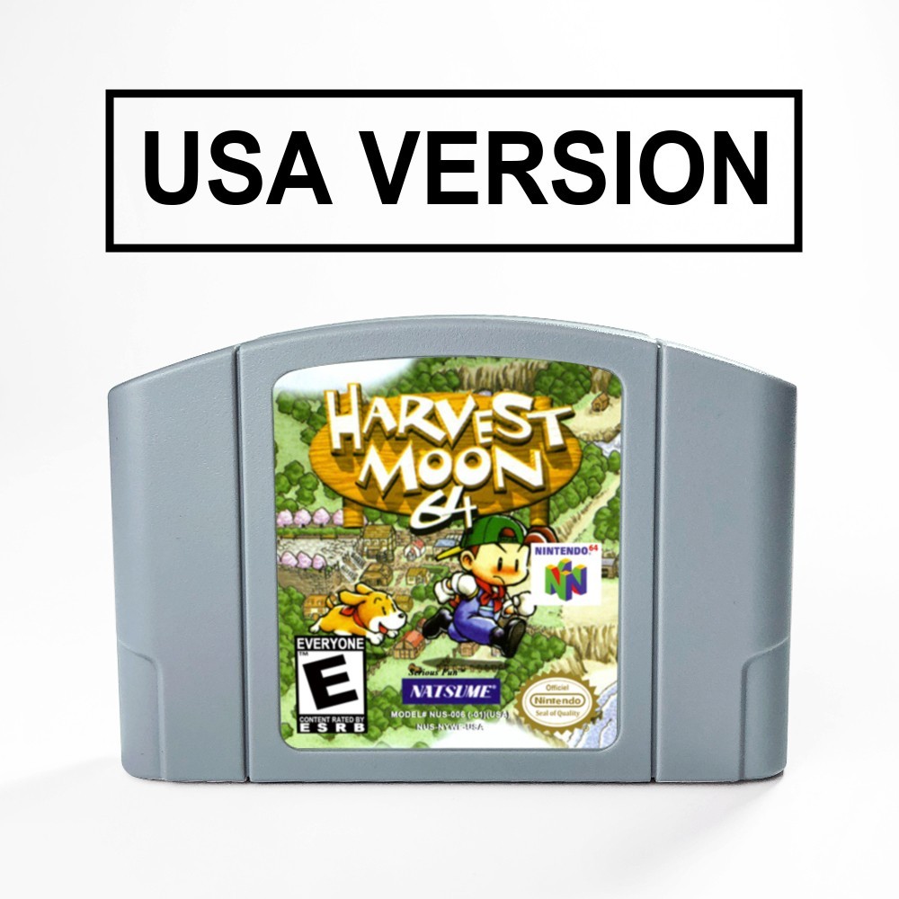 Harvest Moon 64 For Nintendo 64 N64 US Version