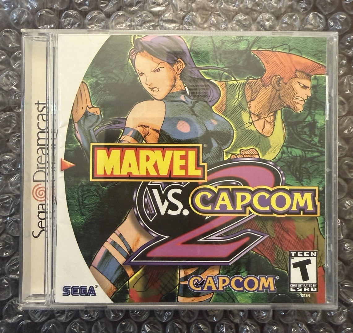 Marvel Vs. Capcom 2 – Dreamcast – Tested Working Cond. – See Pics For Condition