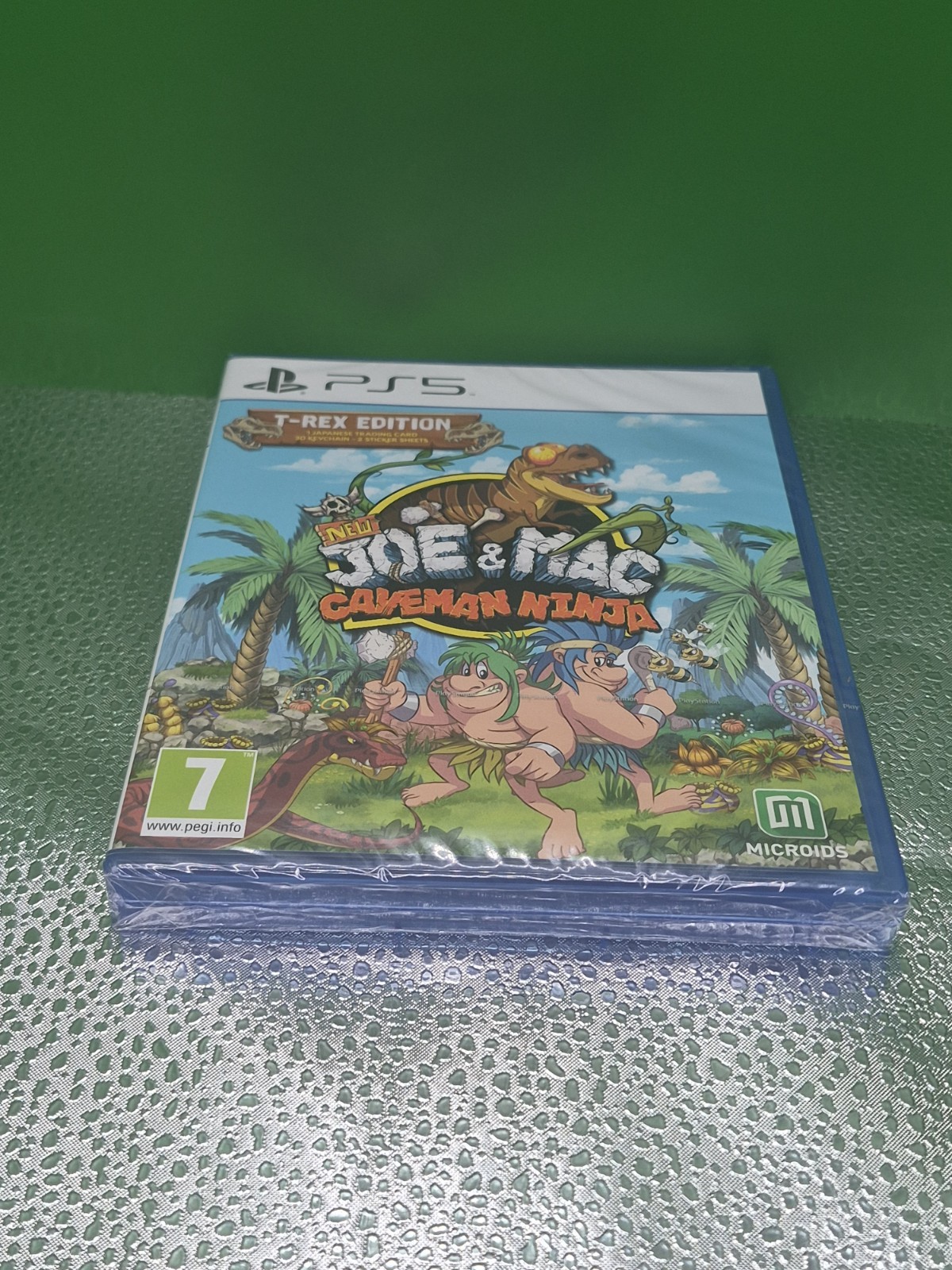Microids New Joe & Mac: Caveman Ninja T-Rex Edition PS5 PAL PEGI 7 💥 Sealed