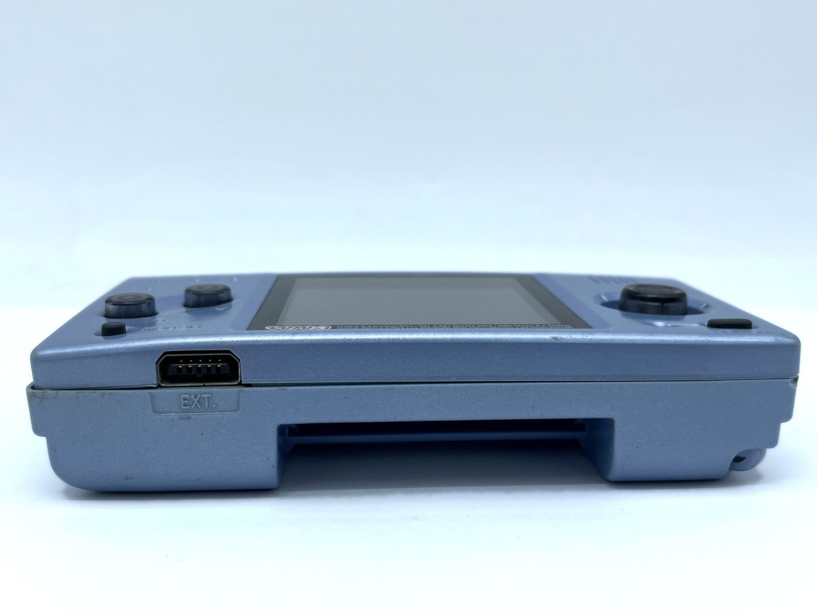 Neo Geo Pocket Color Console Platinum Blue SNK Tested Good condition