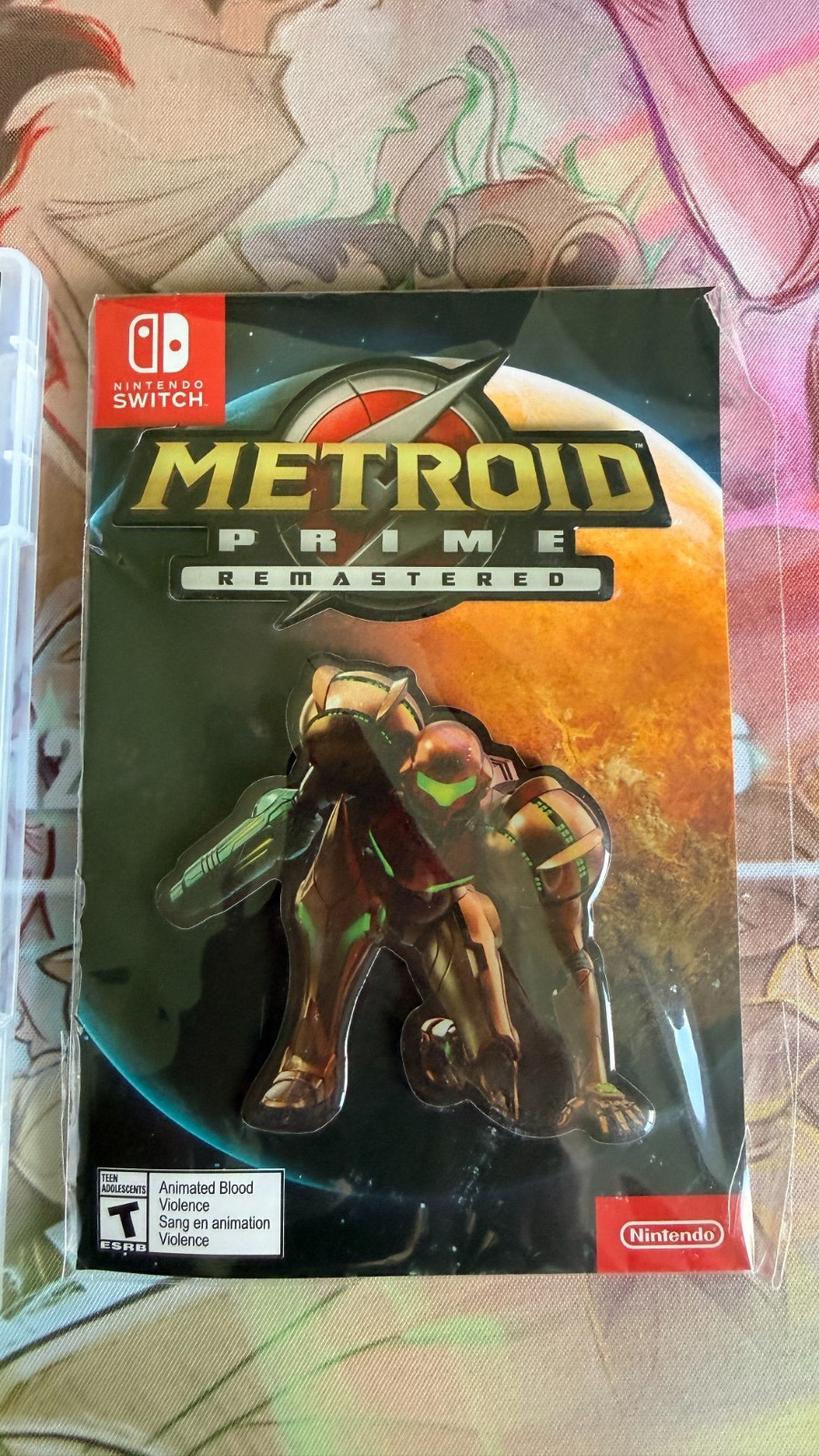 Metroid Dread Special Ed + Posters + 5 Amiibo + Prime Remastered Switch Bundle