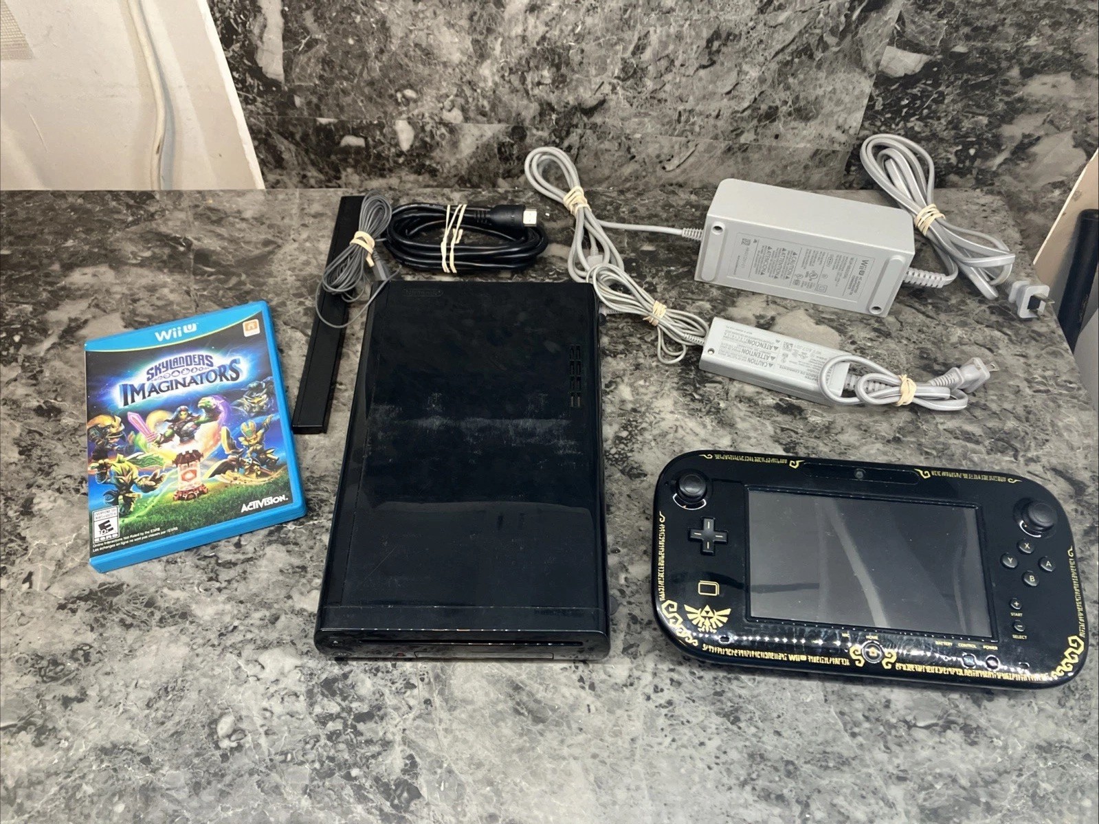 Guaranteed Work Nintendo Wii U 64GB Legend of Zelda WIND WAKER EDITION