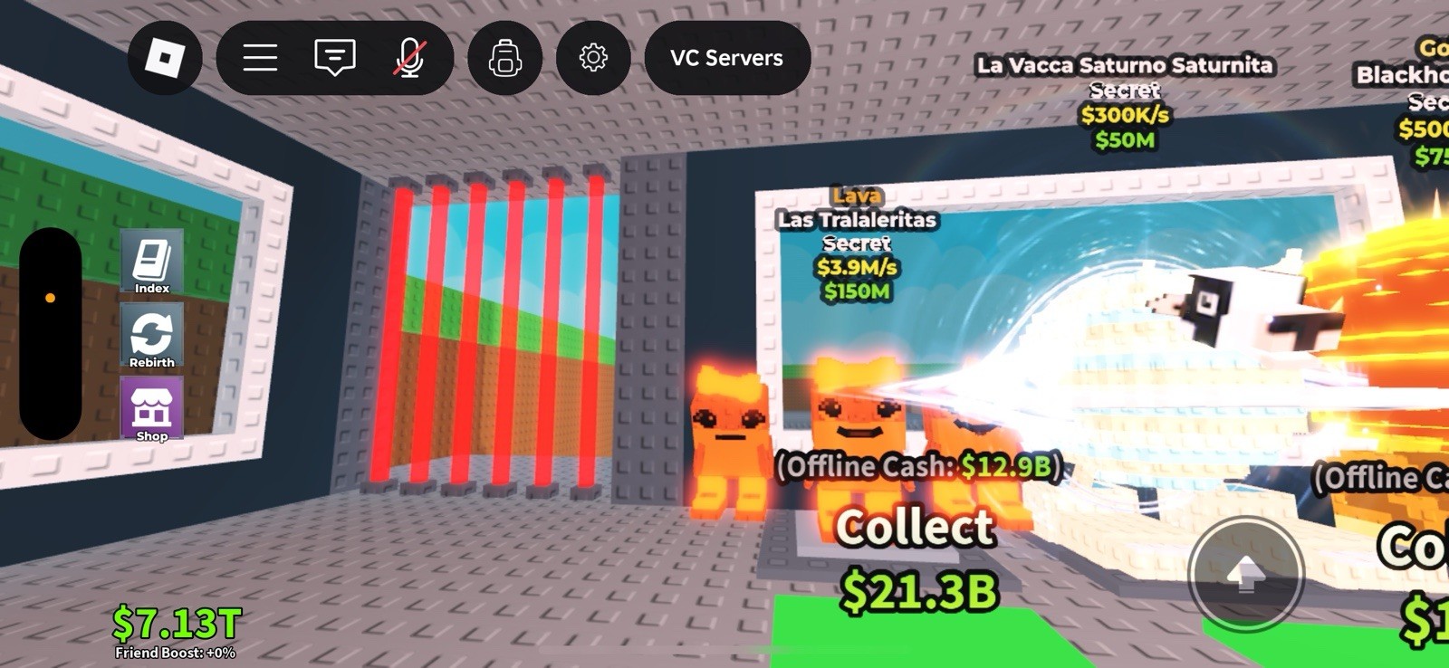 Steal a Brainrot Secret Los Tralaleritos LAVA