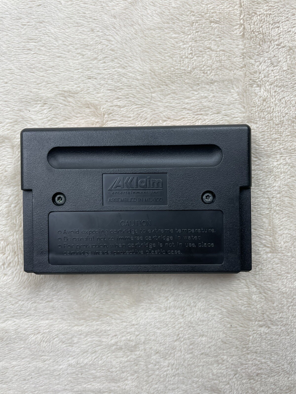 Sega Genesis Lot of 2 Games – Batman Forever + NFL Quarterback Club 96 Cart Only