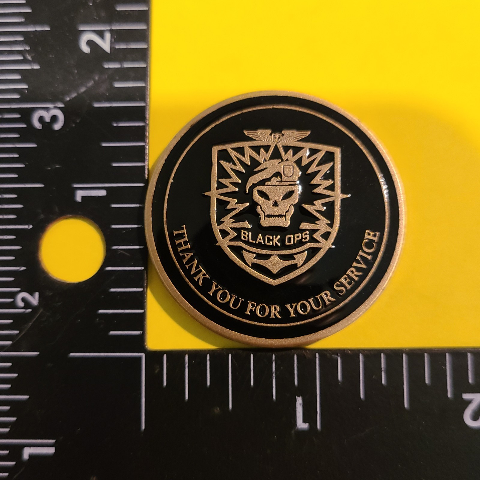 Call Of Duty Black Ops 1 Challenge Coin Medal Rare Promo Xbox PlayStation (A)