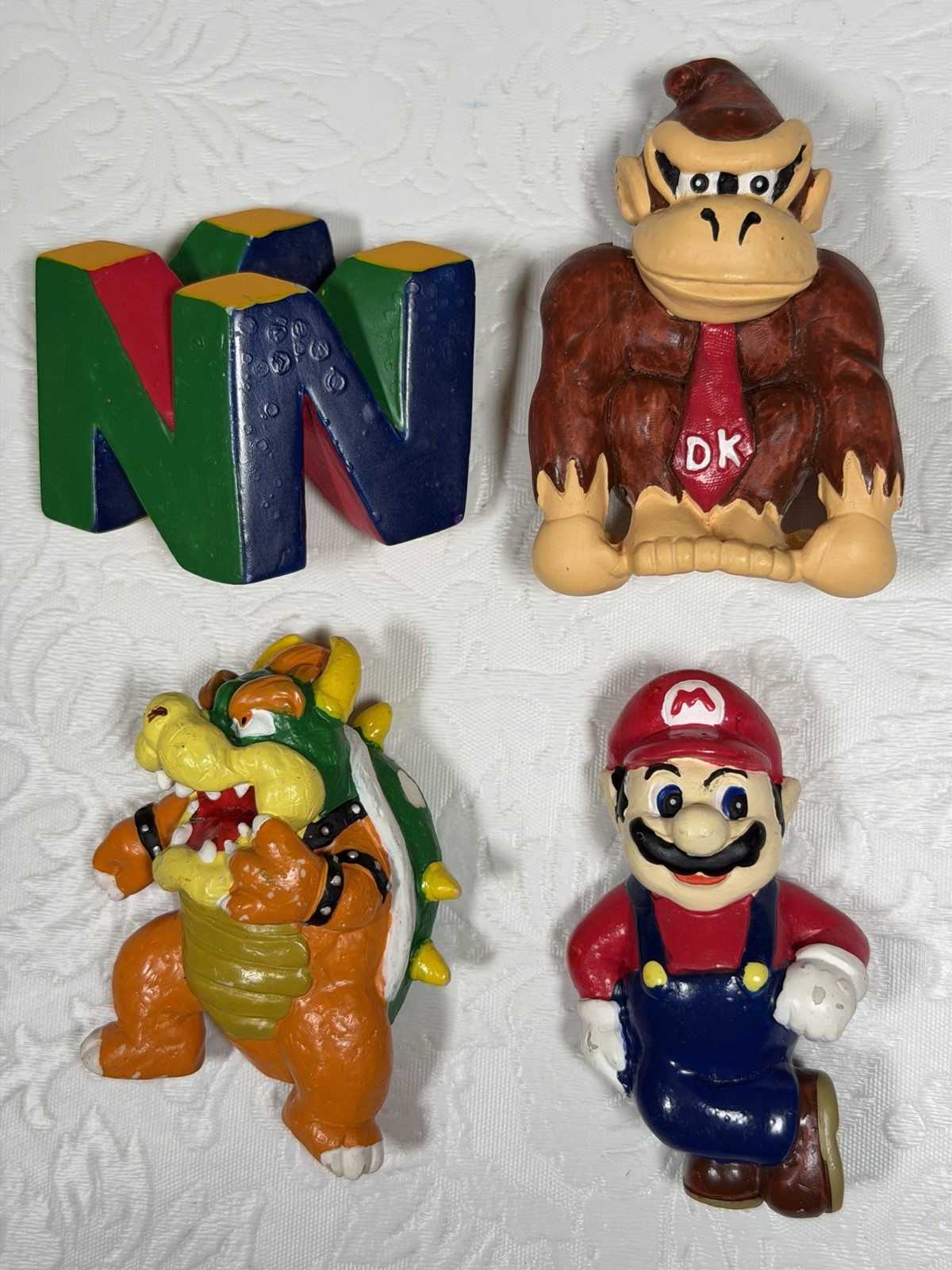 VTG 1997 Official Nintendo 64 3D Magnets Complete Set Mario N64 DK Bowser “READ”
