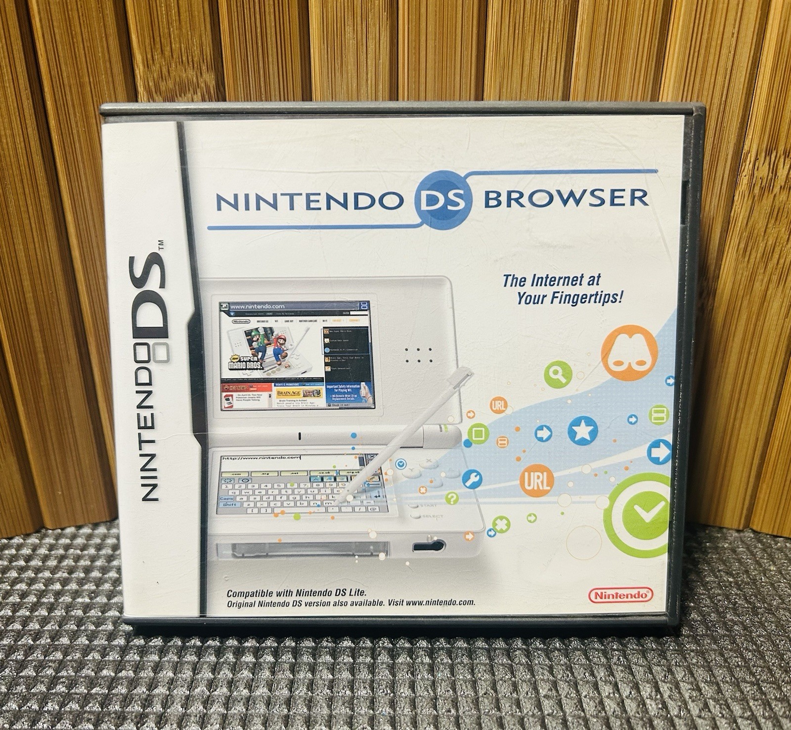 Nintendo DS Browser (Nintendo DS, 2007) – Authentic-Fast Free Shipping