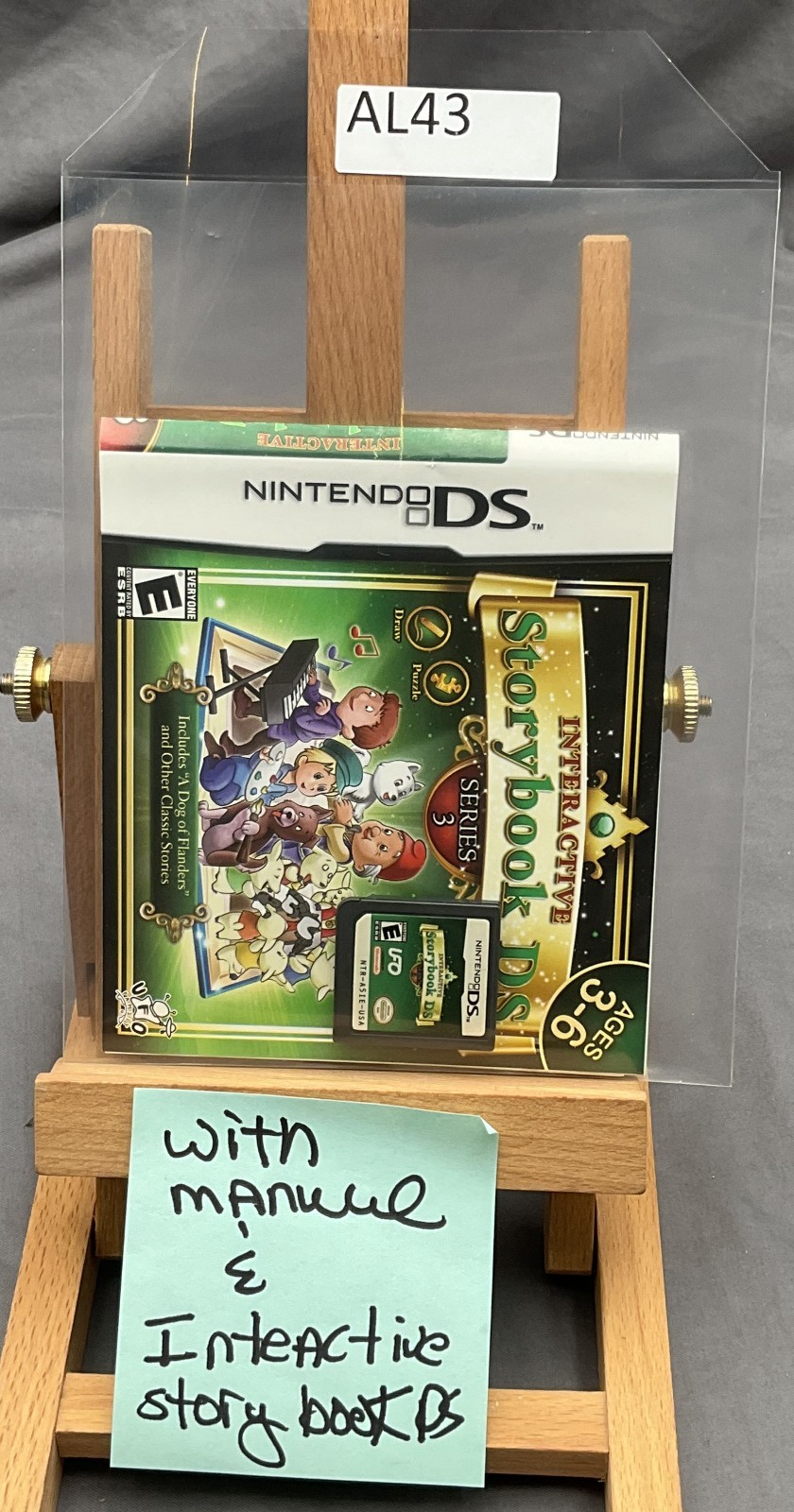 Interactive Storybook DS Series 3 – (Nintendo DS) Game Cart No Case #AL43