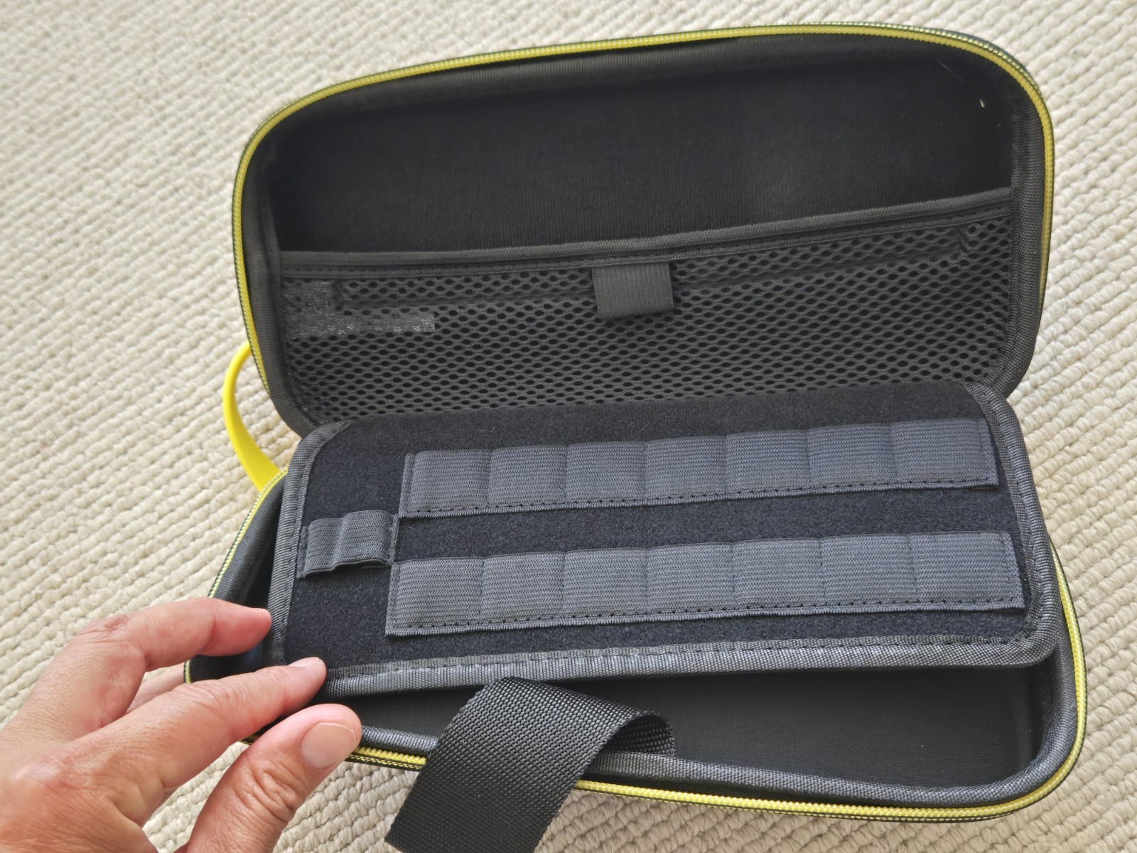 Nintendo Switch Pikachu Carrying Case • Hard Shell Travel Case • Black/Yellow