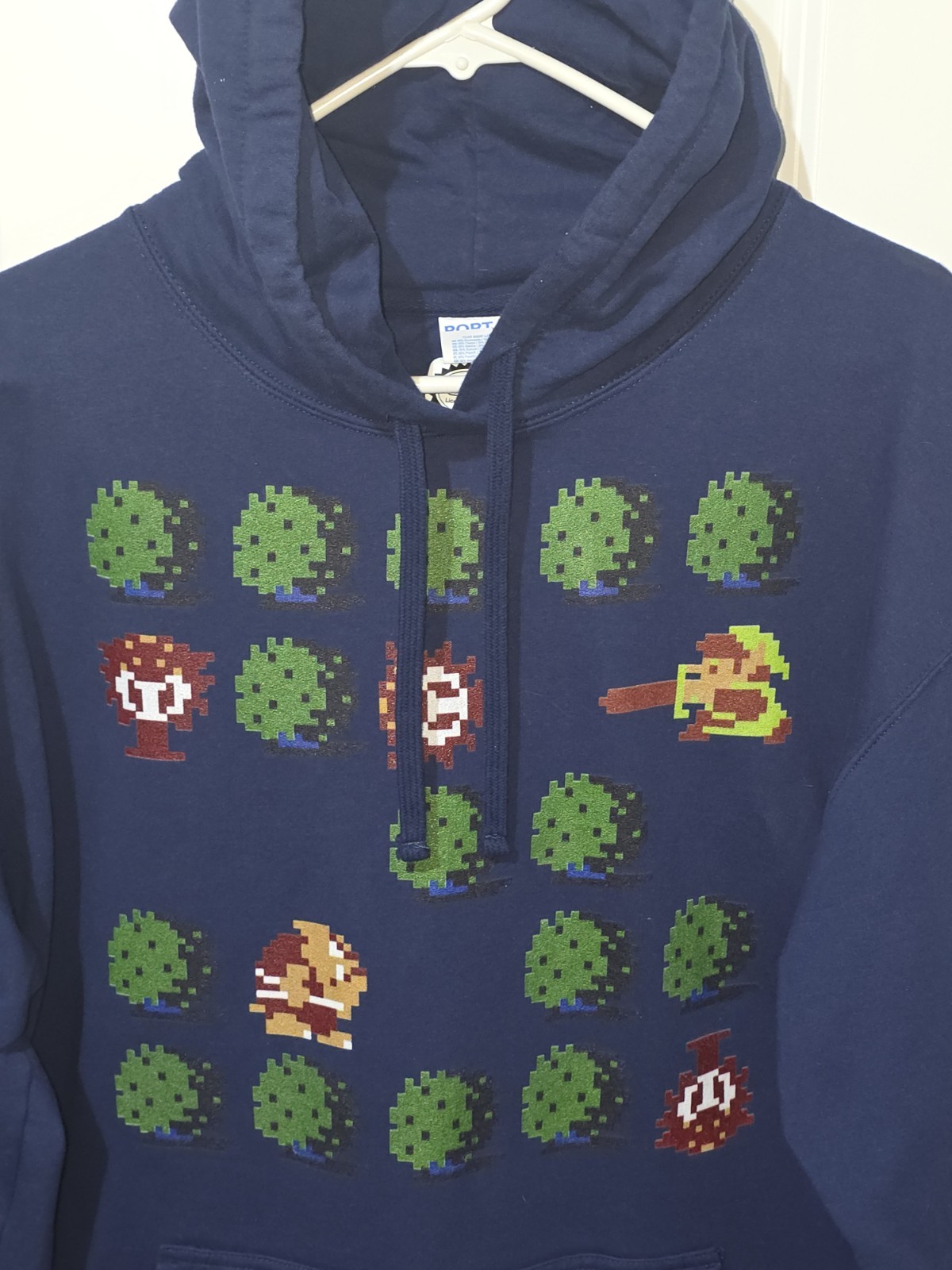 LEGEND OF ZELDA HOODIE HOODY HOODED SWEATSHIRT NINTENDO XXL 2XL EUC