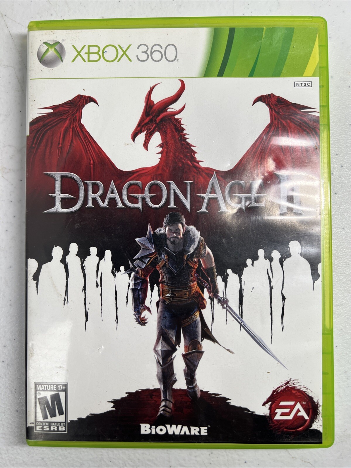 Dragon Age II (Microsoft Xbox 360, 2011) No Manual – TESTED