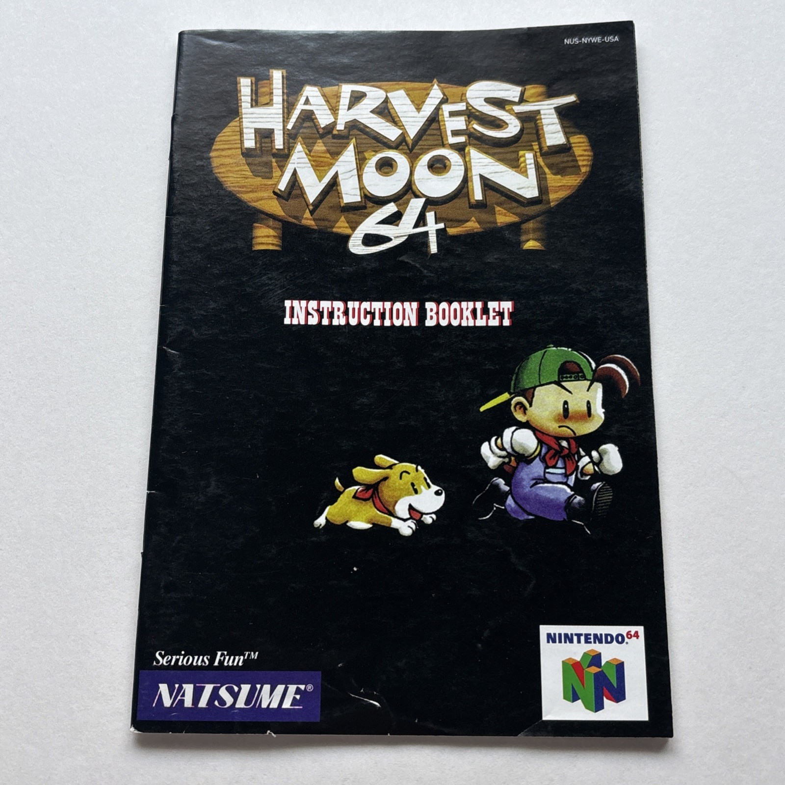 Harvest Moon 64 (Nintendo 64) N64 CIB Complete in Box Authentic Tested Reg Card