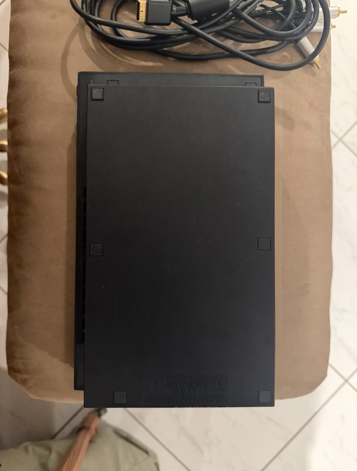 Sony PlayStation 2 Fat PS2 Black SCPH-30001 Console (NOT TESTED)