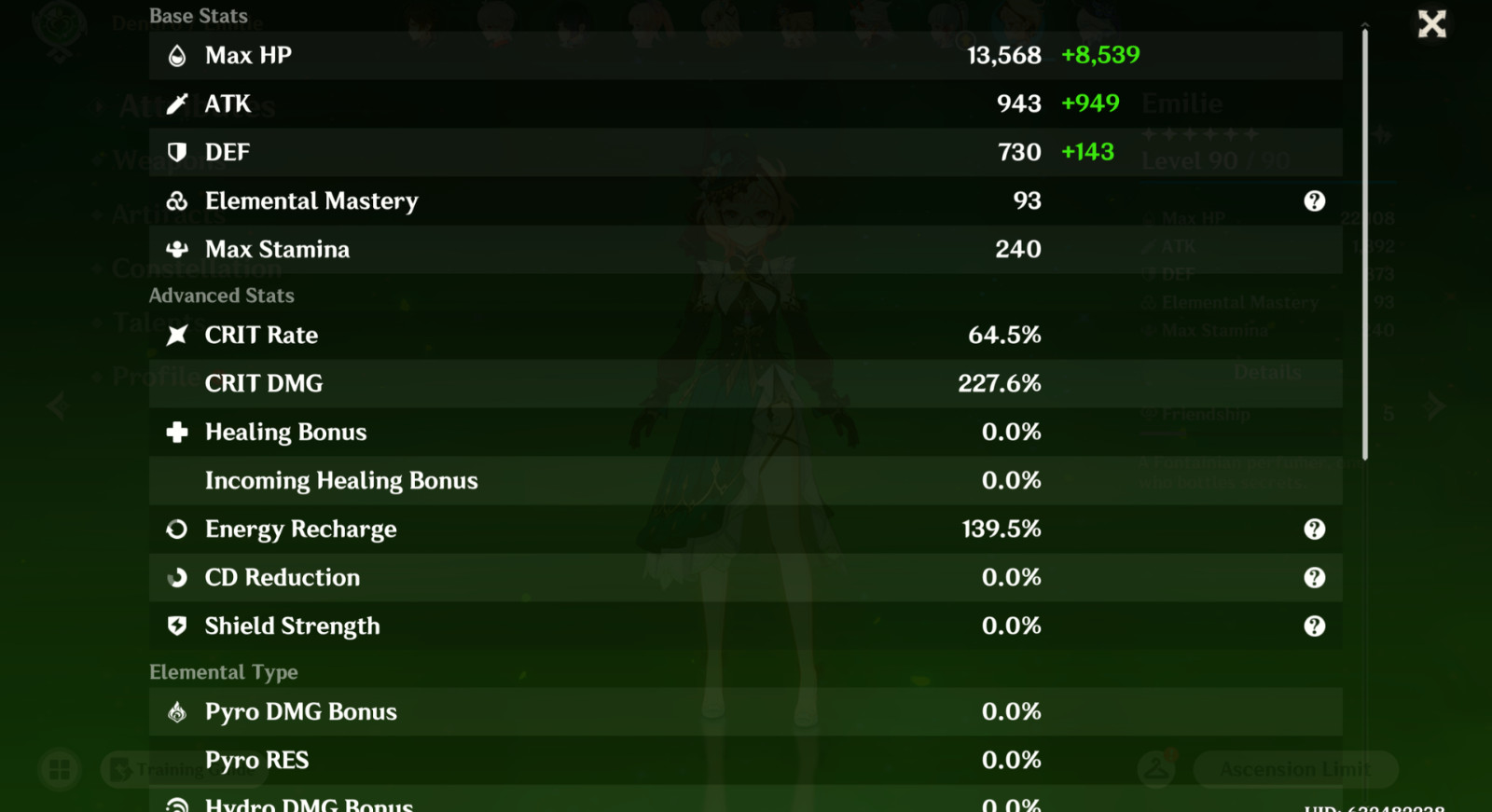Genshin Impact AR 60 America – Arlecchino C1 – Hu Tao C1 – Emilie C1 – Linnea