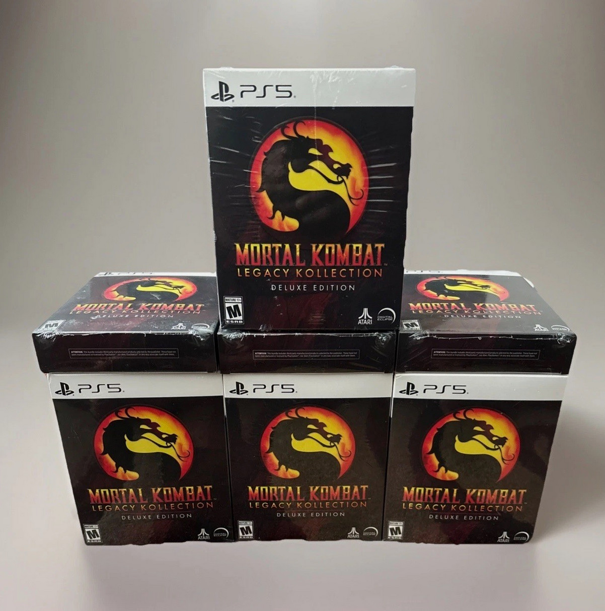 NEW ⭐ Mortal Kombat Legacy Kollection Deluxe Edition – Sony PlayStation 5