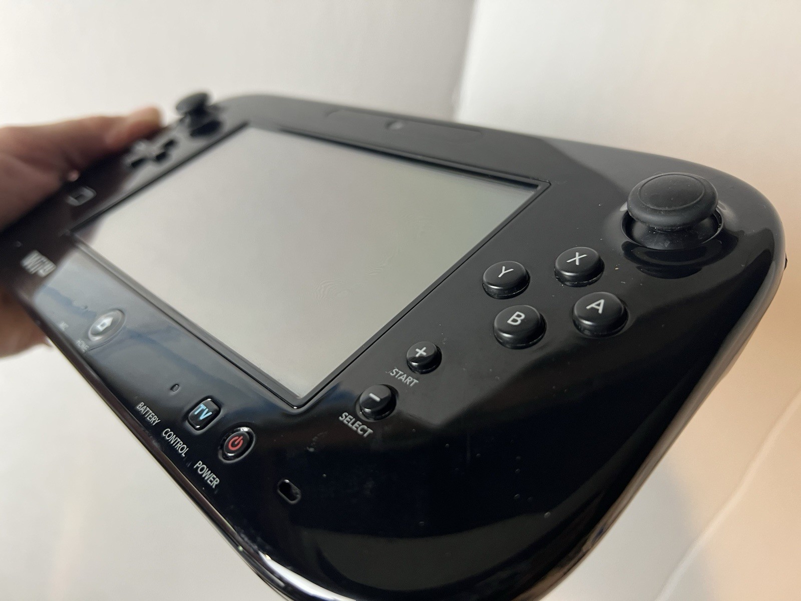 Wii U Console Black 32GB + Zelda Wind Waker HD Already Installed- Tested, Works!