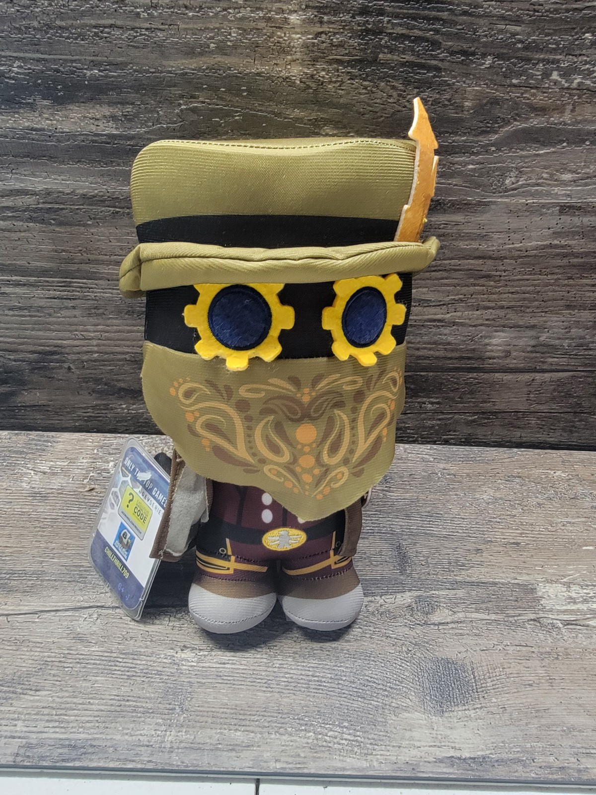 ROBLOX DevSeries Build a Boat For Treasure CHILLTHRILL709 9″ Plush w/3 Item Code