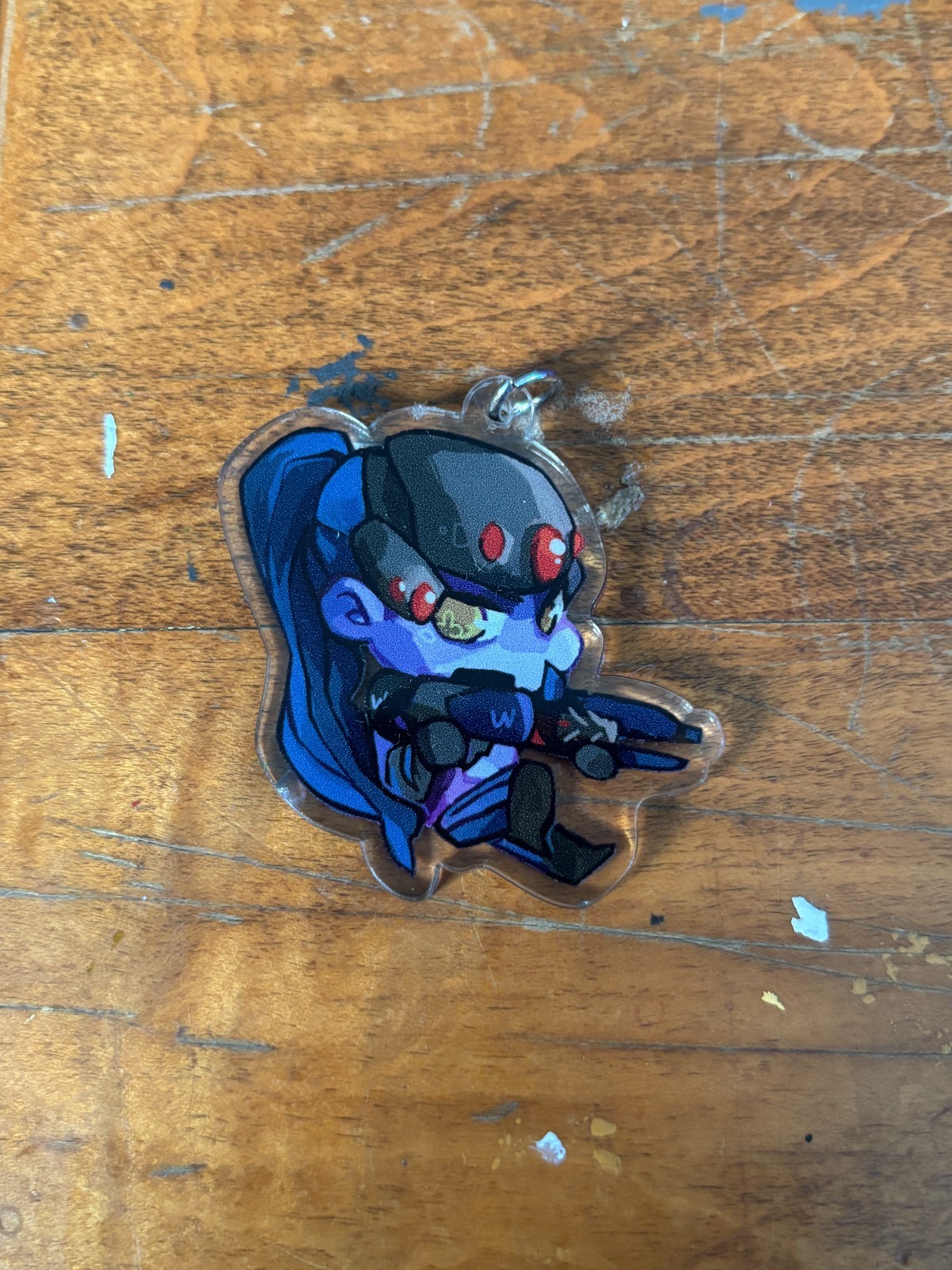 Overwatch Widowmaker Pin Patch and Enamel Pin Set