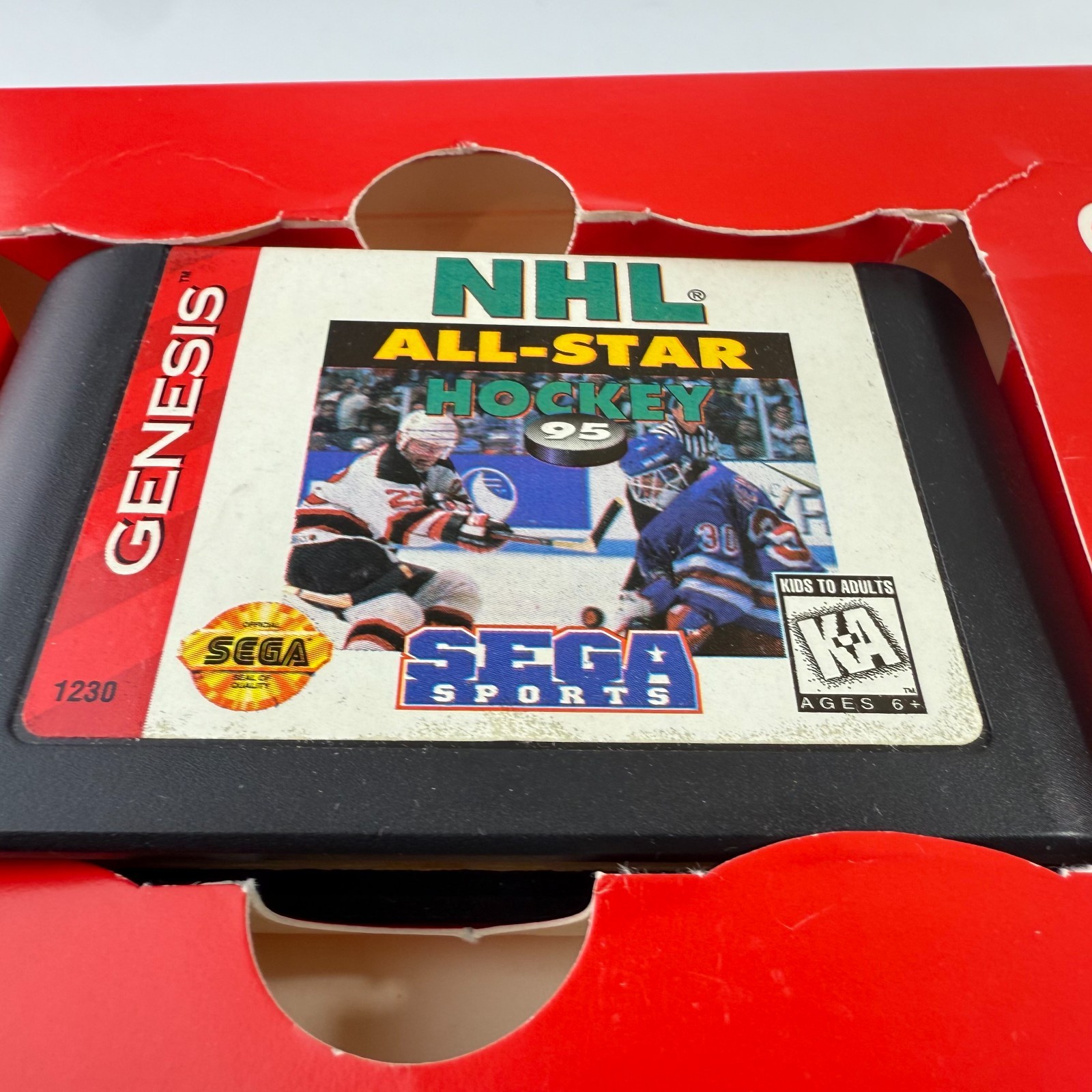 NHL All-Star Hockey 95 (Sega Genesis) – CIB