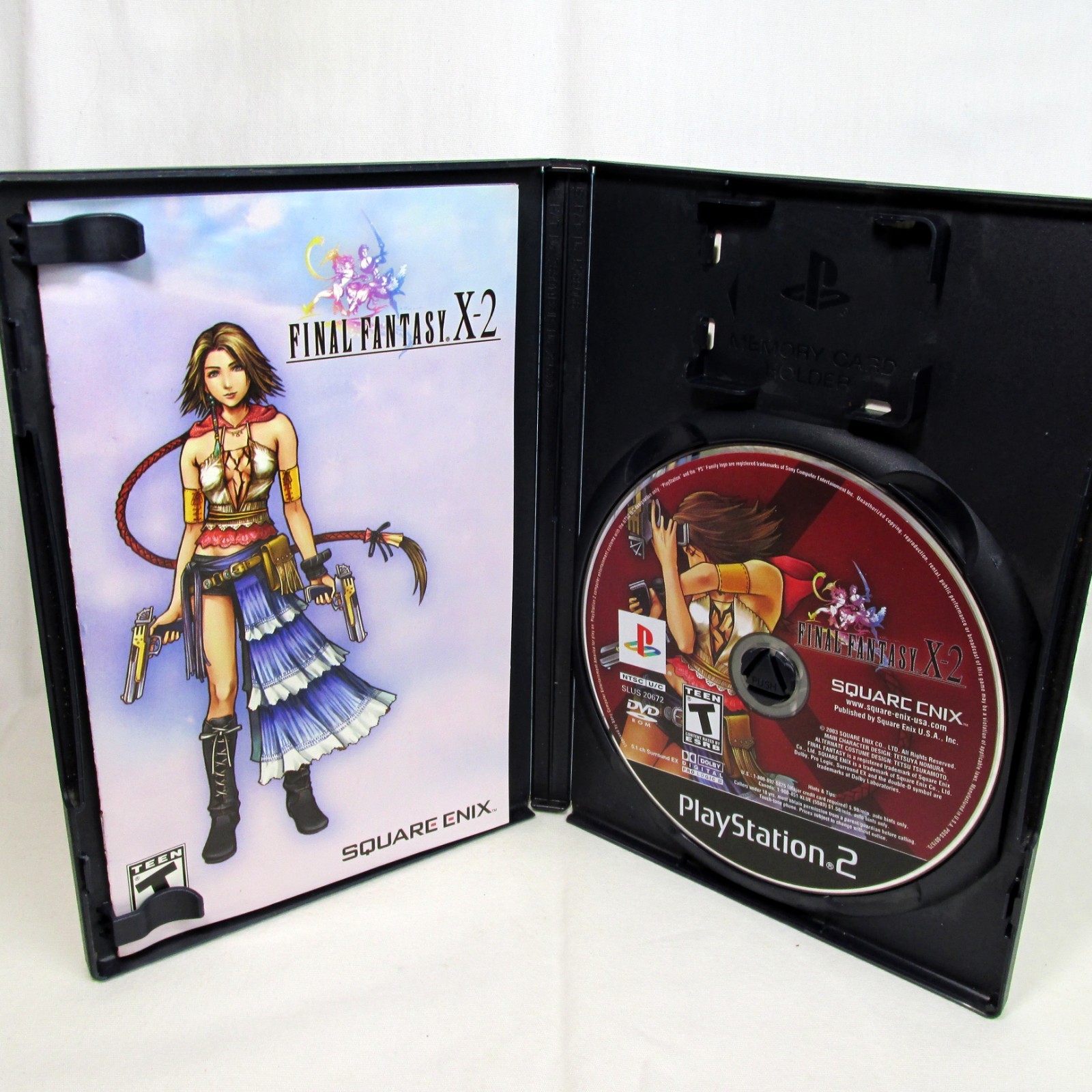 Final Fantasy X-2 (Sony PlayStation 2, 2003 PS2) Complete Good Condition Tested