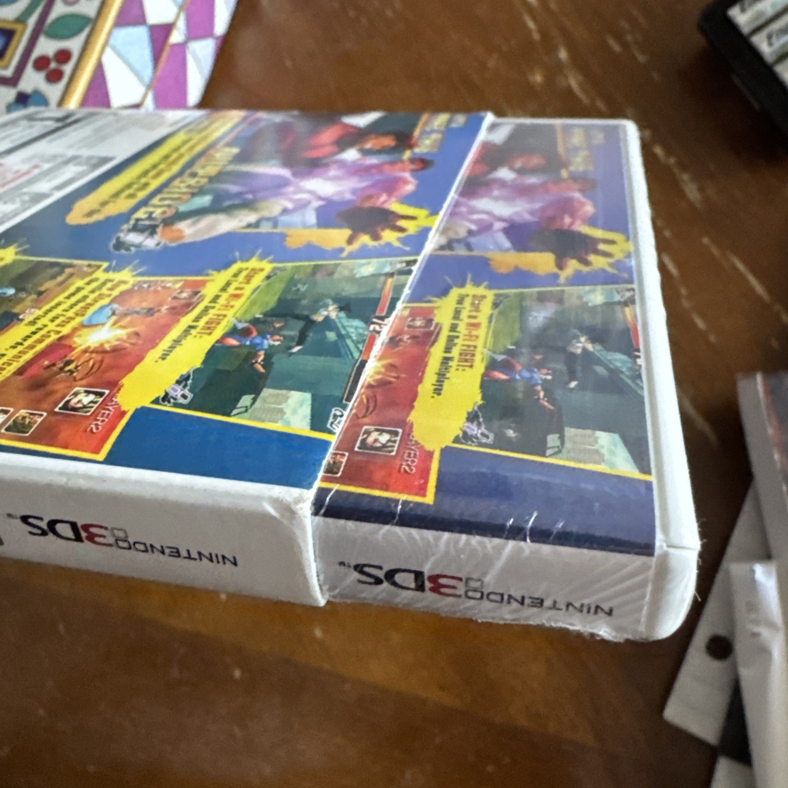 Super Street Fighter IV –3D Edition (Nintendo 3DS, 2011) Complete NEW Slipcase