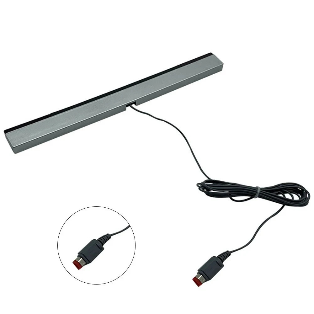 Wired Remote Motion Sensor Bar IR Infrared Ray Inductor for Nintendo Wii / Wii U