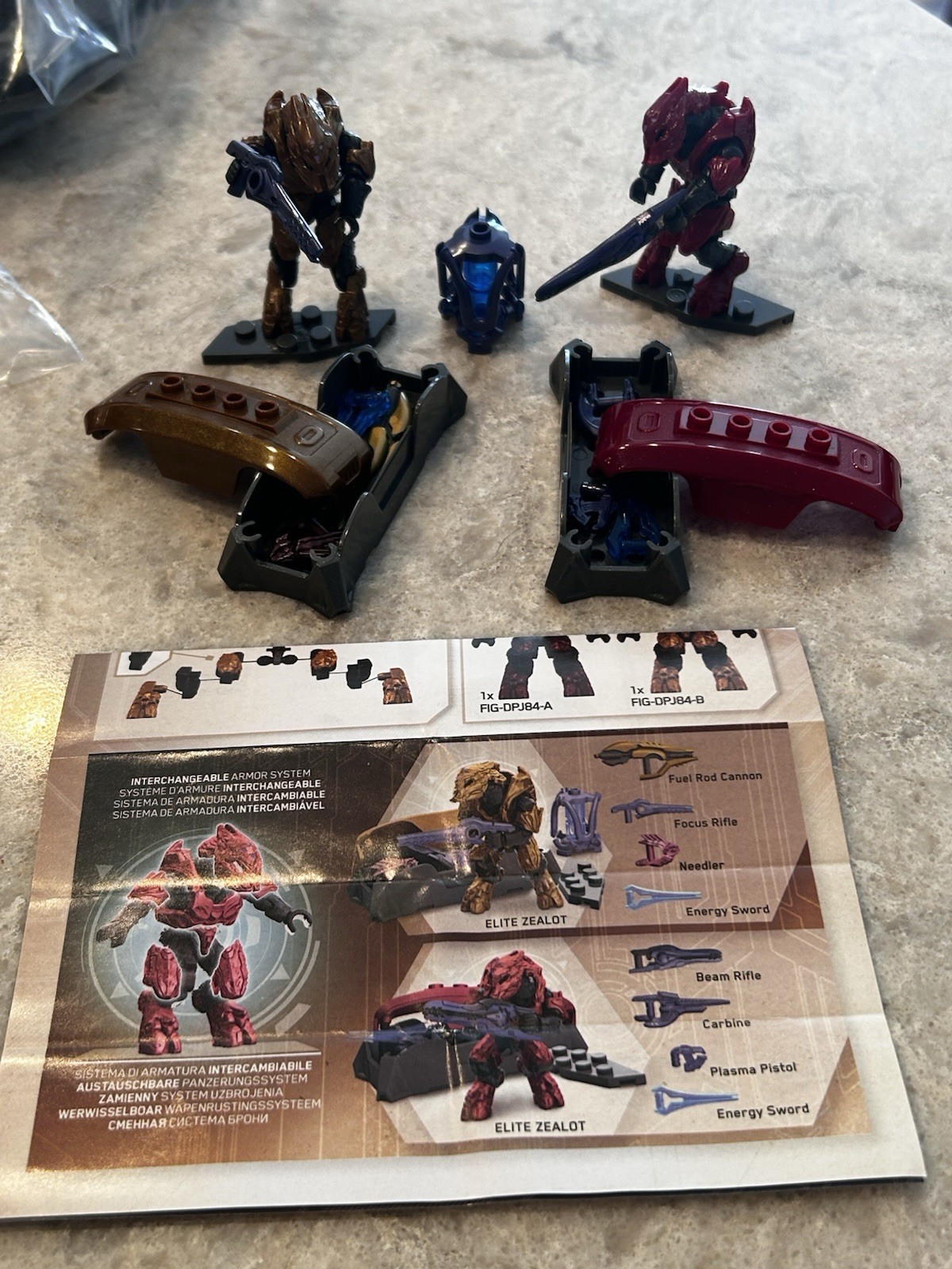 Mega Bloks Halo Elite Weapons Customizer Pack