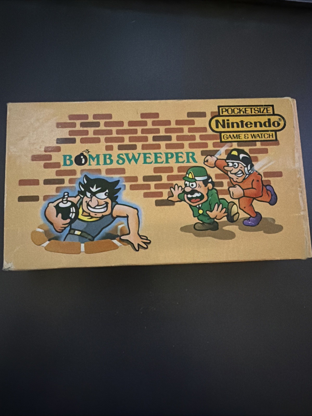 Nintendo Game & Watch BD-62 Bomb Sweeper Handheld Multi Screen 1987 MINT!