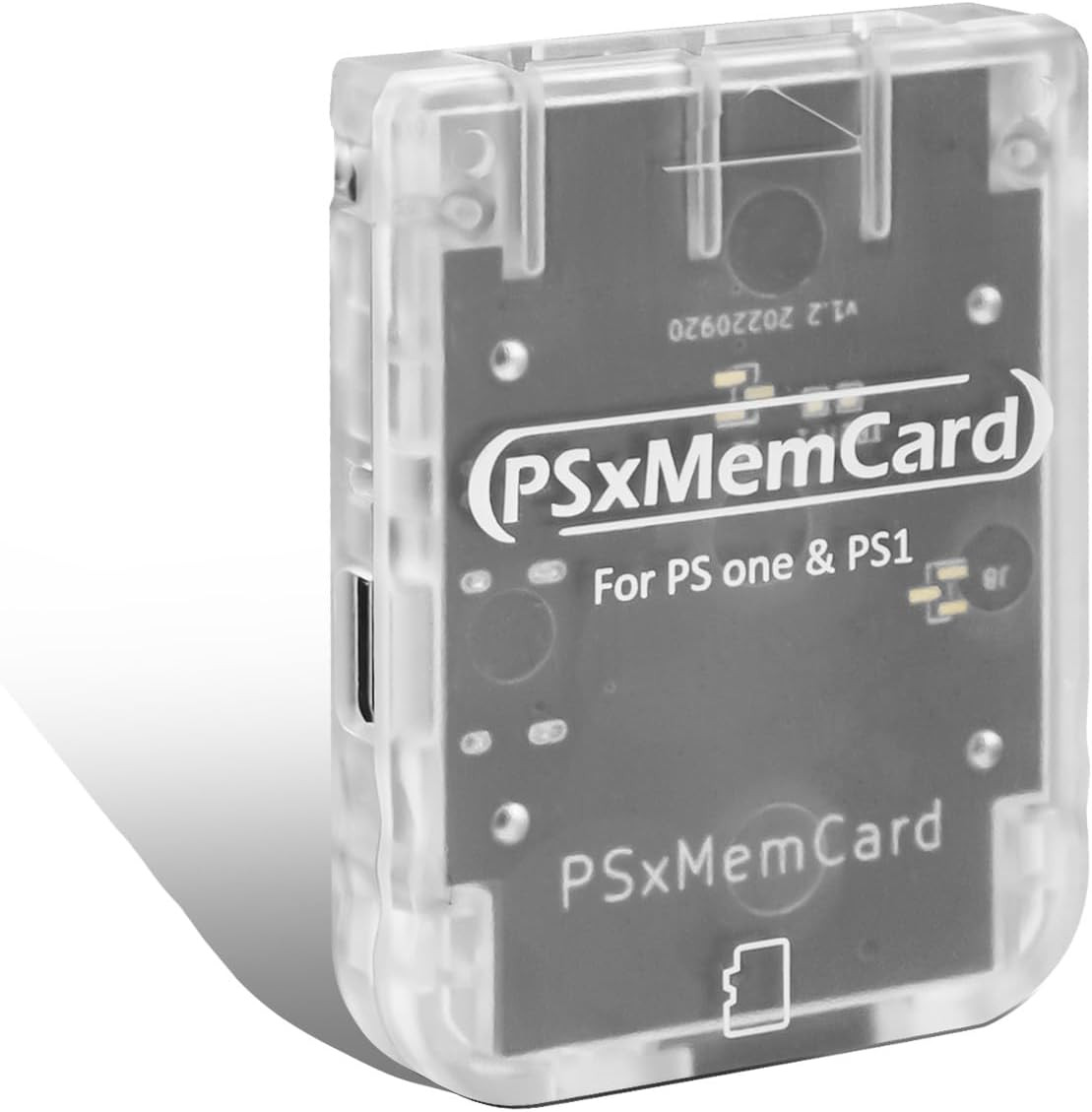 PS1 Memory Card with 512MB Micro SD Card, High Speed Game Memory Card for PS1 &