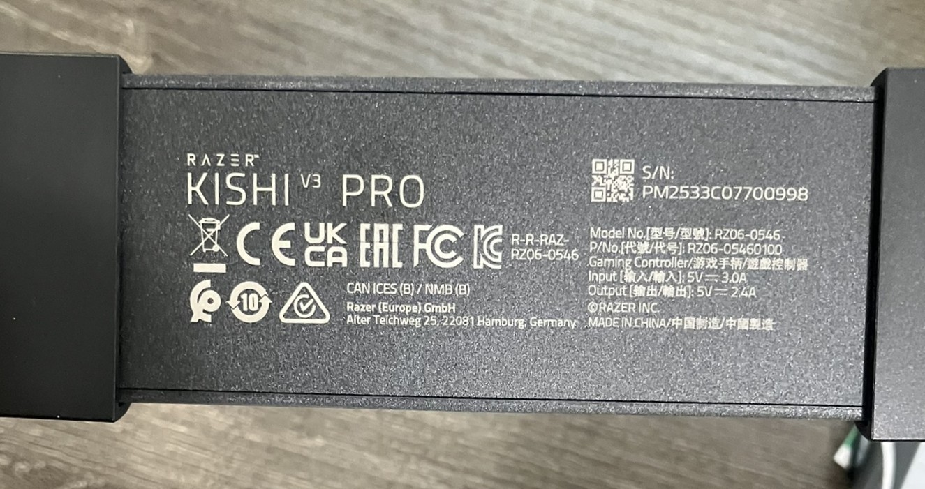 Razer Kishi V3 Pro XL Gaming Controller for iPad & Android Tablets up to 13″
