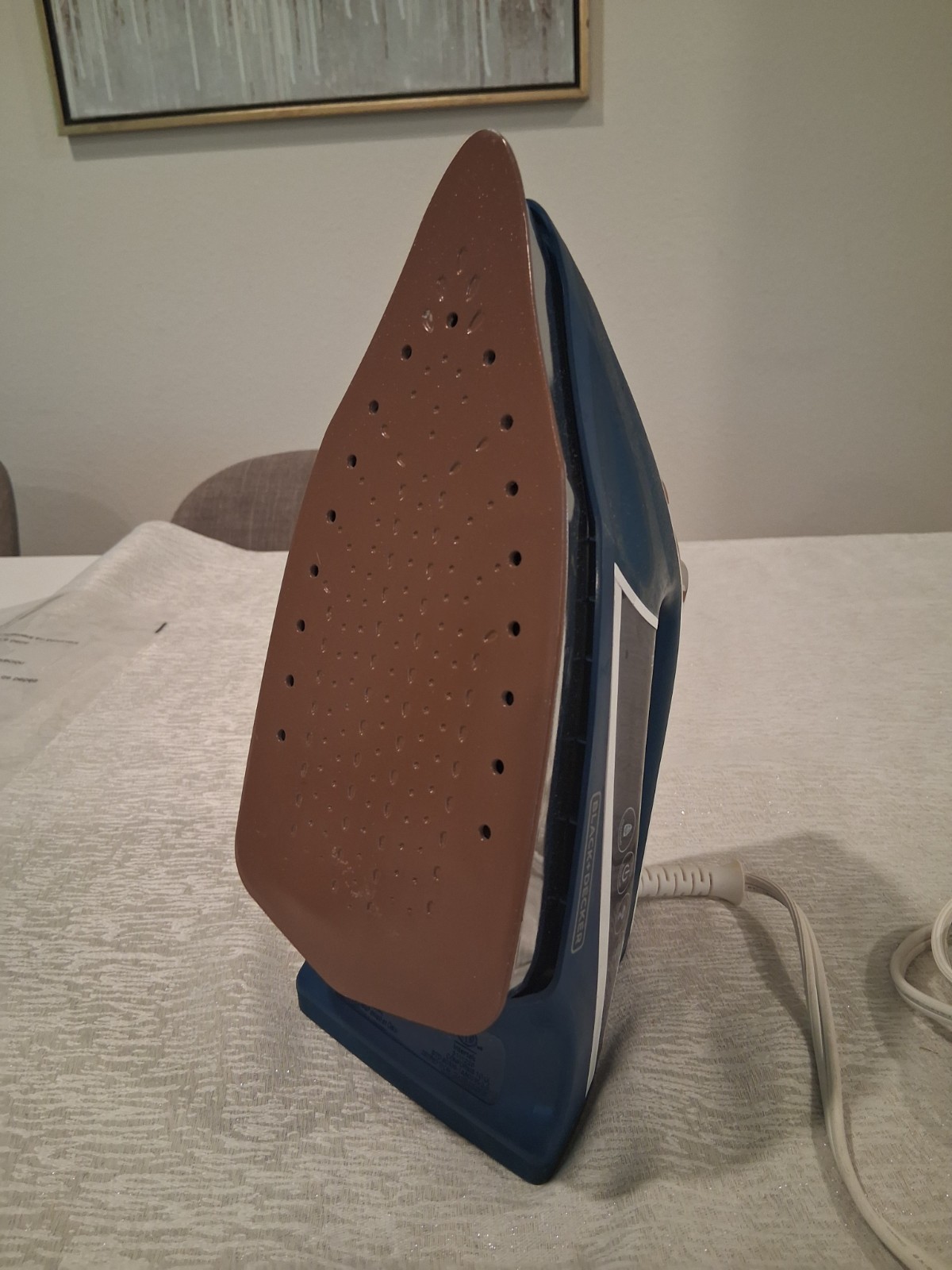 BLACK+DECKER D3300 Elite Pro Series STEAM IRON LAUNDRY EXCELLENT USED CONDITION