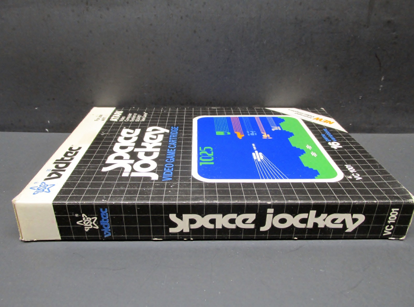 Space Jockey, Atari 2600, Vidtec / U.S. Games 1982, CIB, Tested