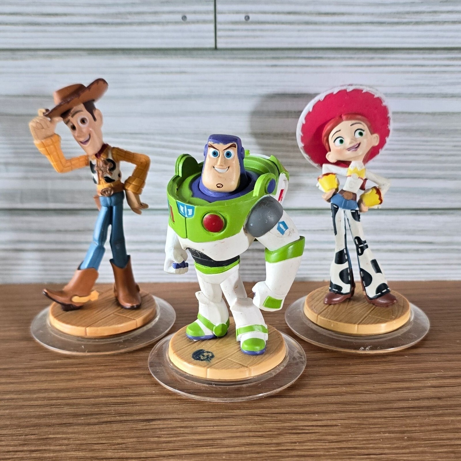 Disney Infinity Toy Story Lot of 3 Woody Jessie Buzz Lightyear Pixar Nintendo M2