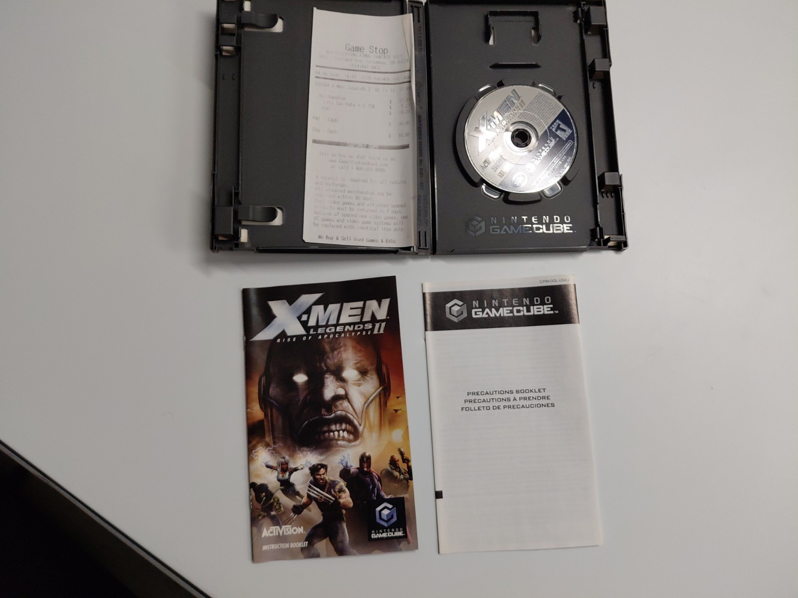 X-Men Legends II Rise of Apocalypse Nintendo GameCube Complete CIB