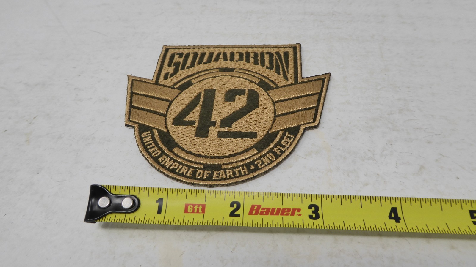 Squadron 42 Embroidered Patch Star Citizen RSI UEES Stanton