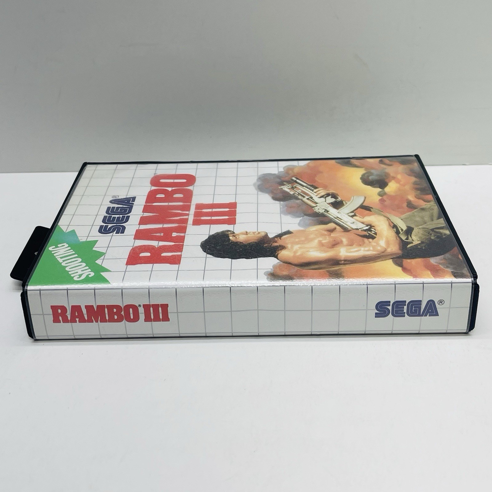 Rambo III 3 (Sega Master System, SMS 1986) CIB Complete w/ Manual Authentic